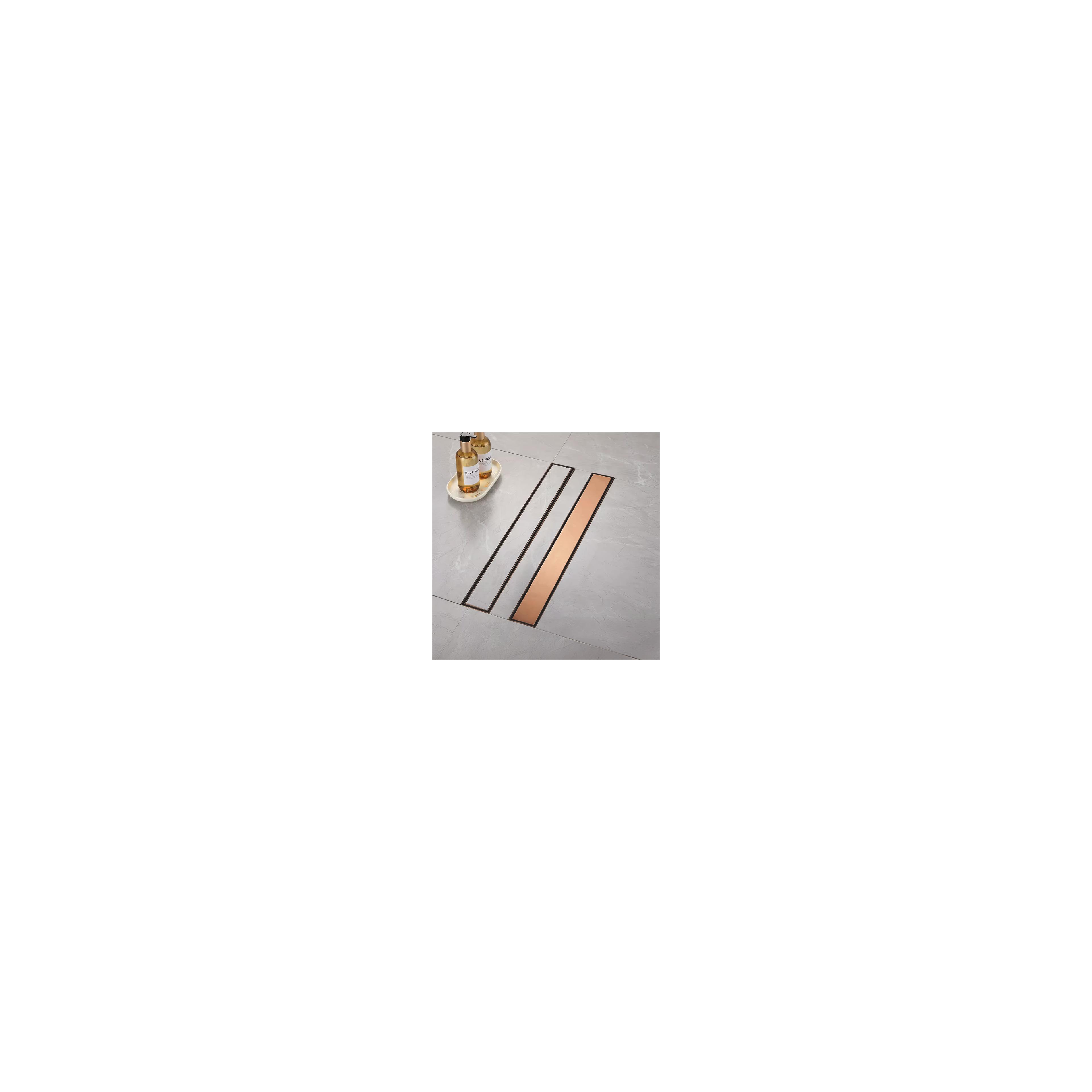 Odpływ Liniowy Rea Neox Brush Copper 70