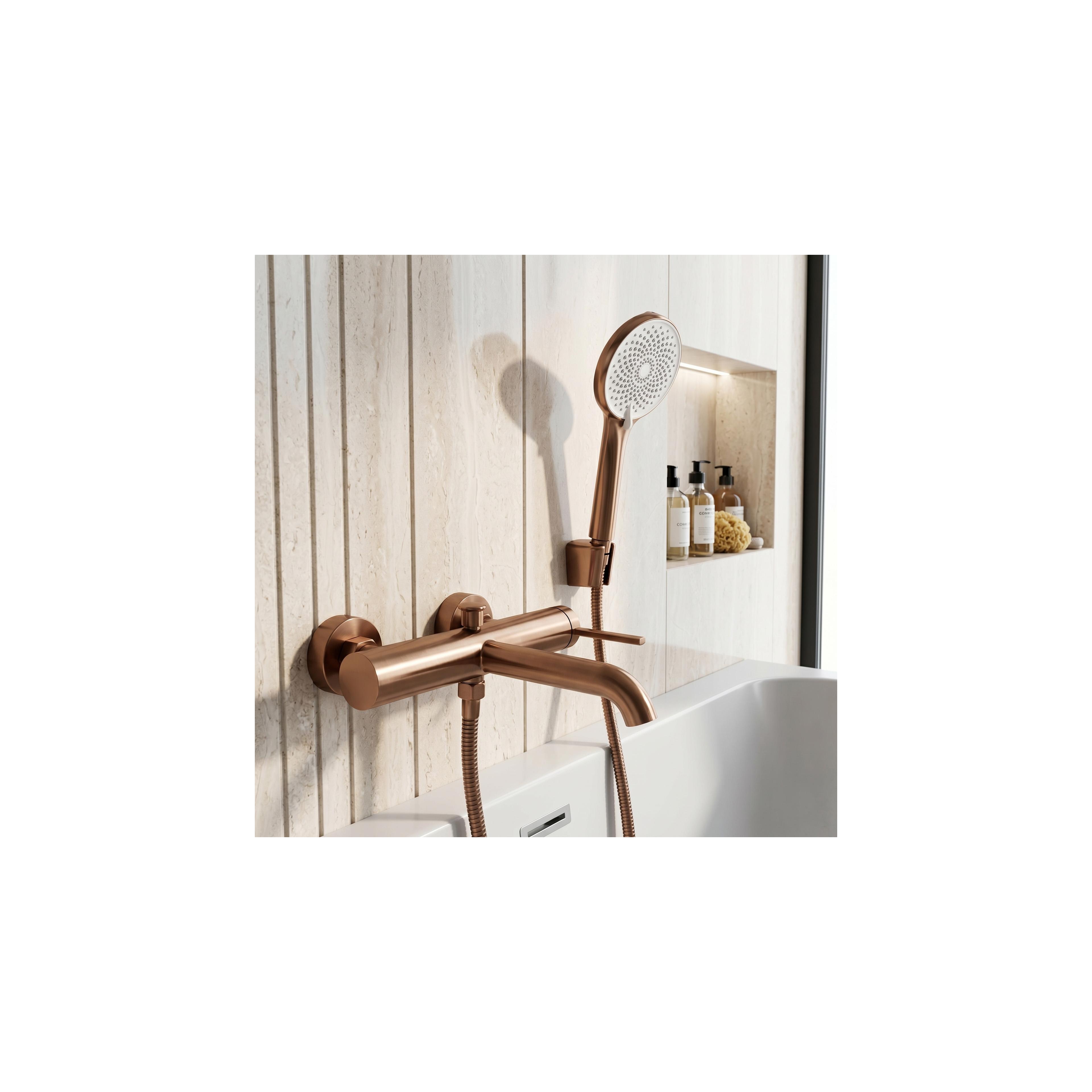 Bath faucet REA Rivo Brush Copper
