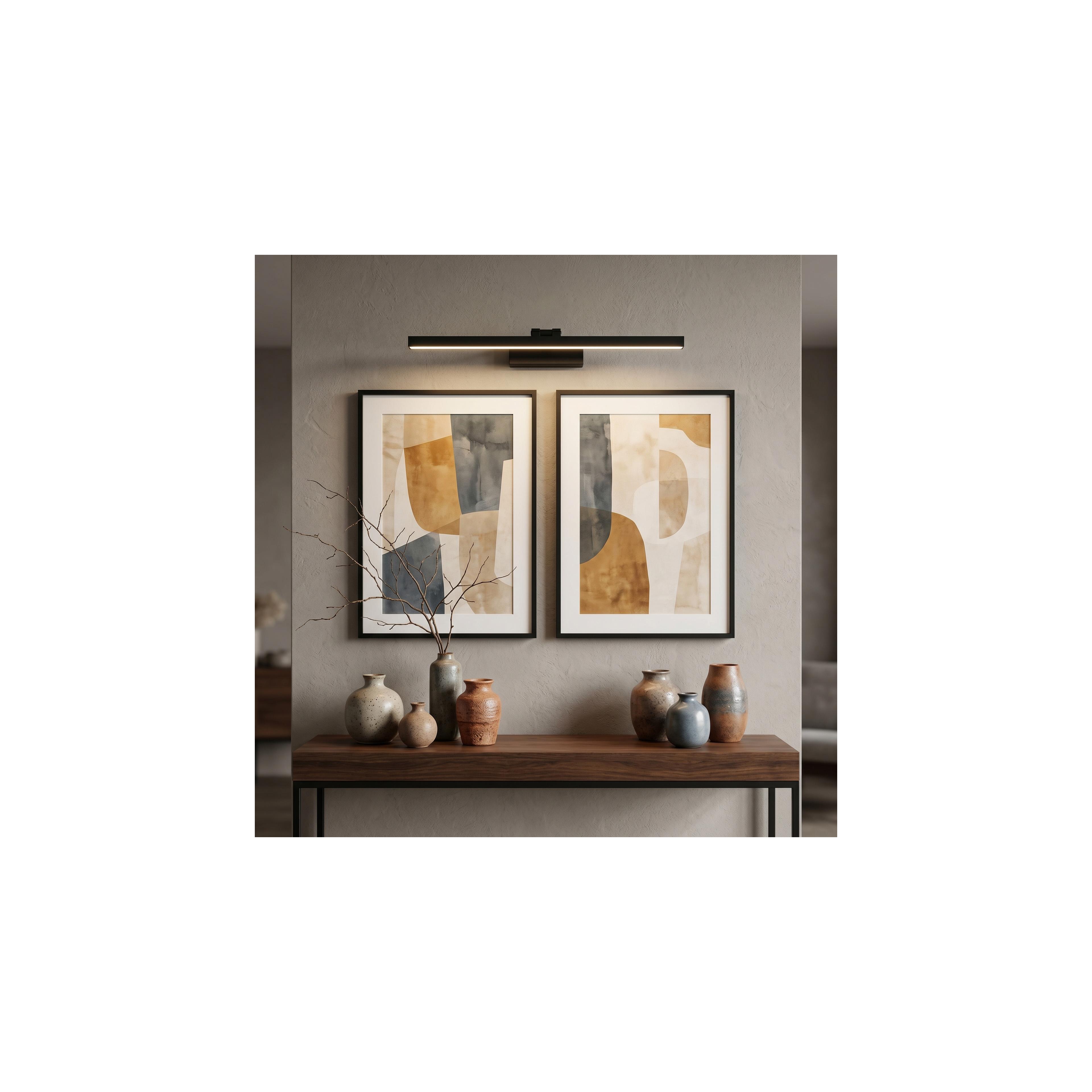 Badrum vägg LED-lampa APP1868-1W 80 cm Black