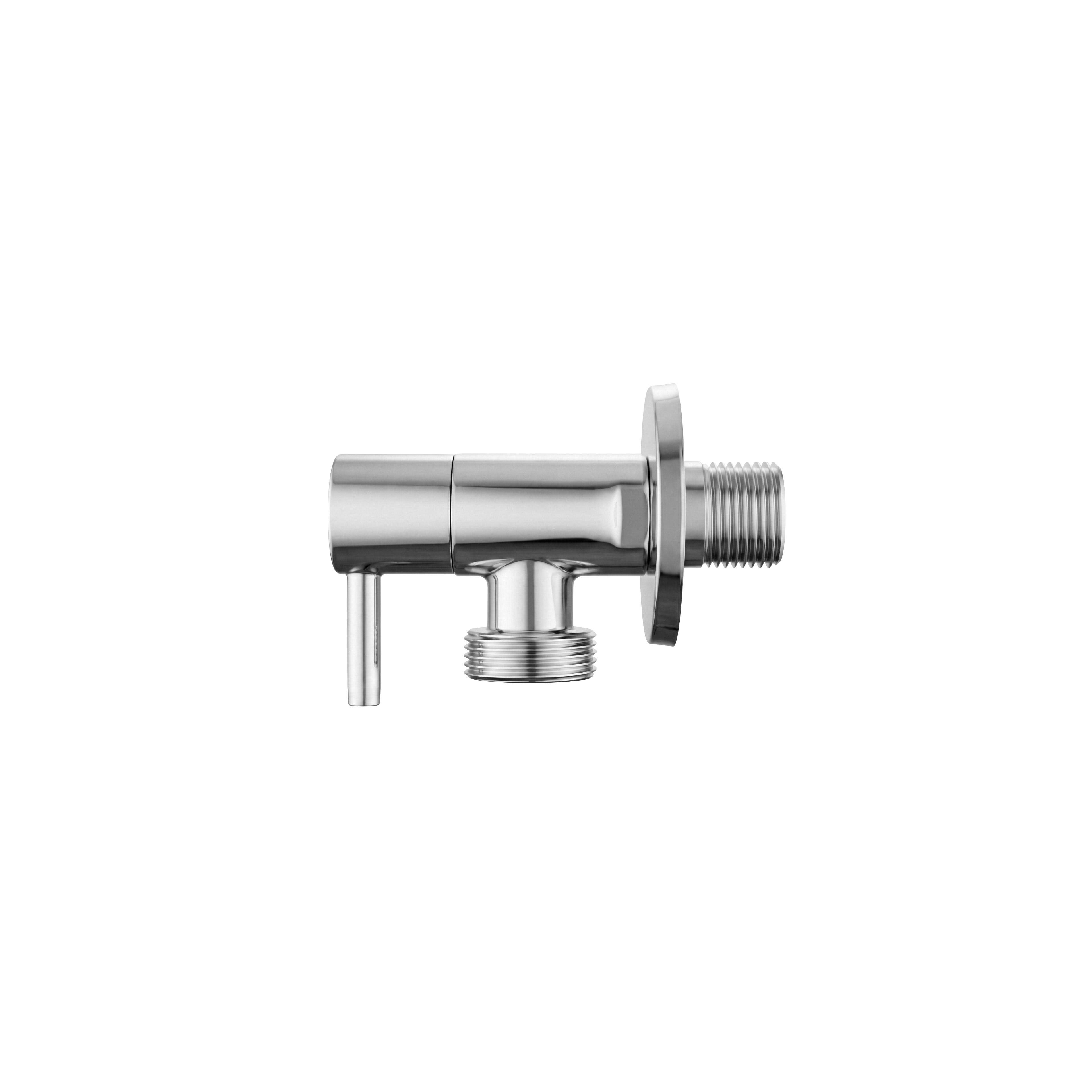 Robinet d’angle 1/2" x 3/4" Chrome