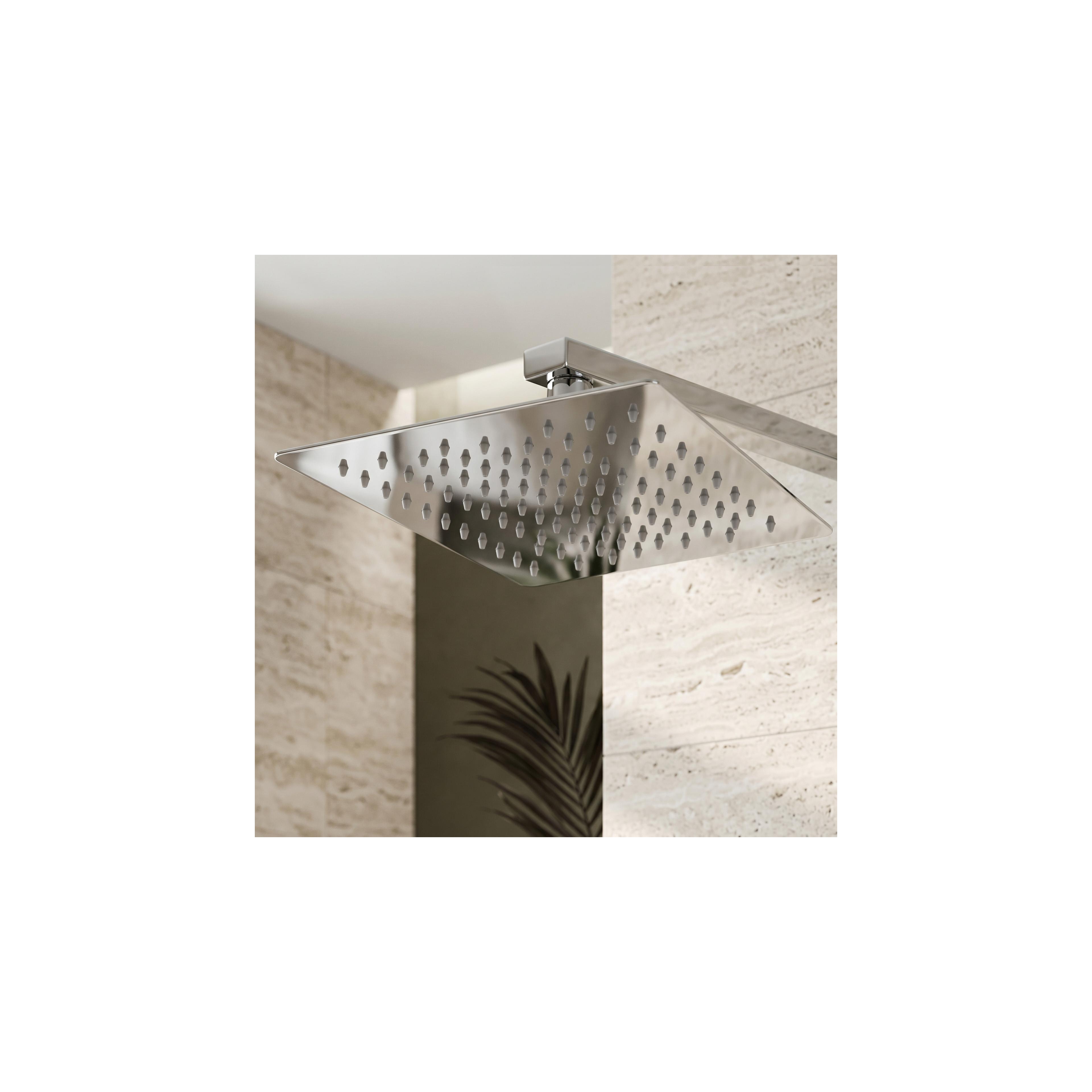 Quadratische Regendusche REA JS-P015 25cm Chrome