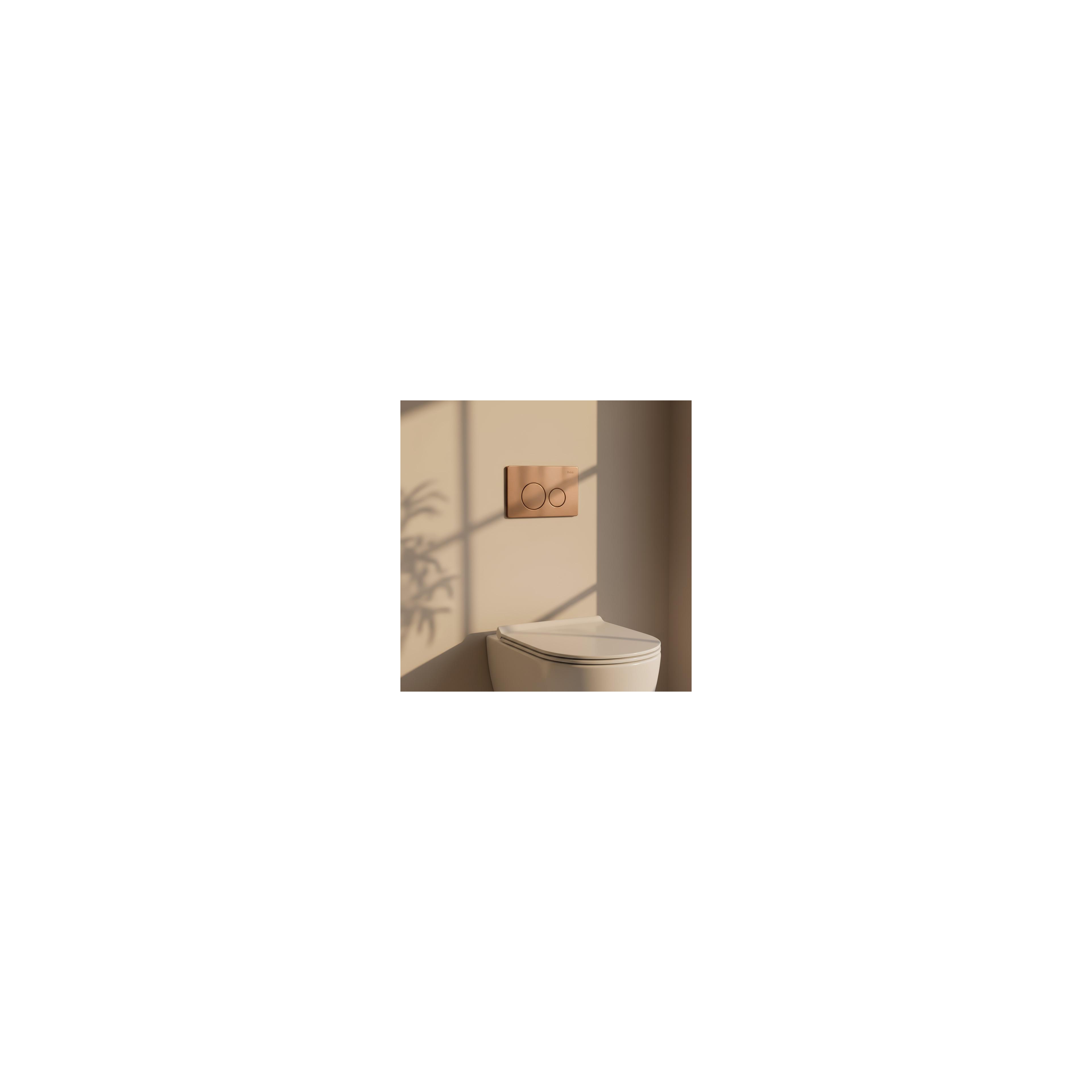 Plaque de commande WC type Rea I K011A-Q Copper Brush