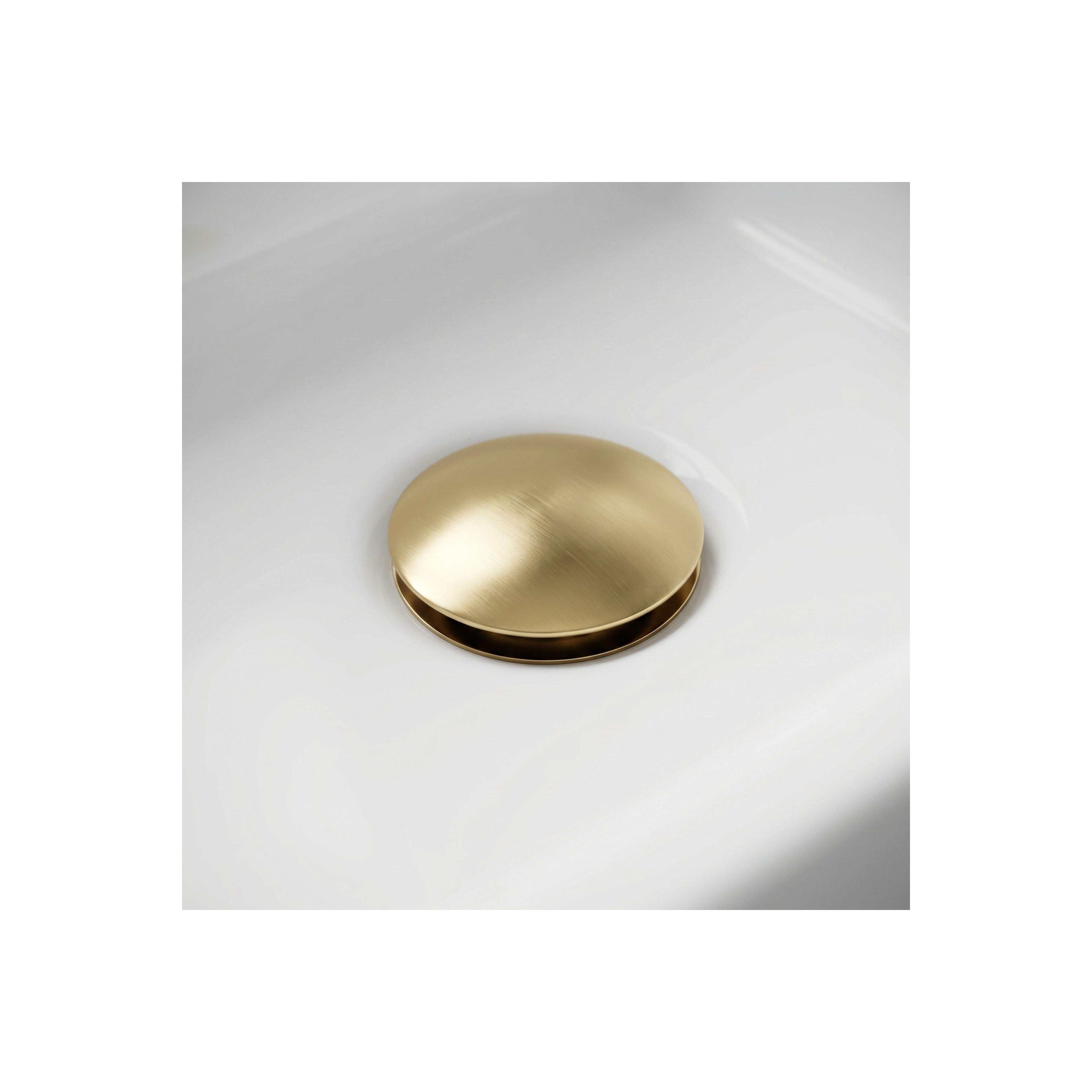 Βύσμα μπανιέρας Klik-Klak Rea Brush Gold