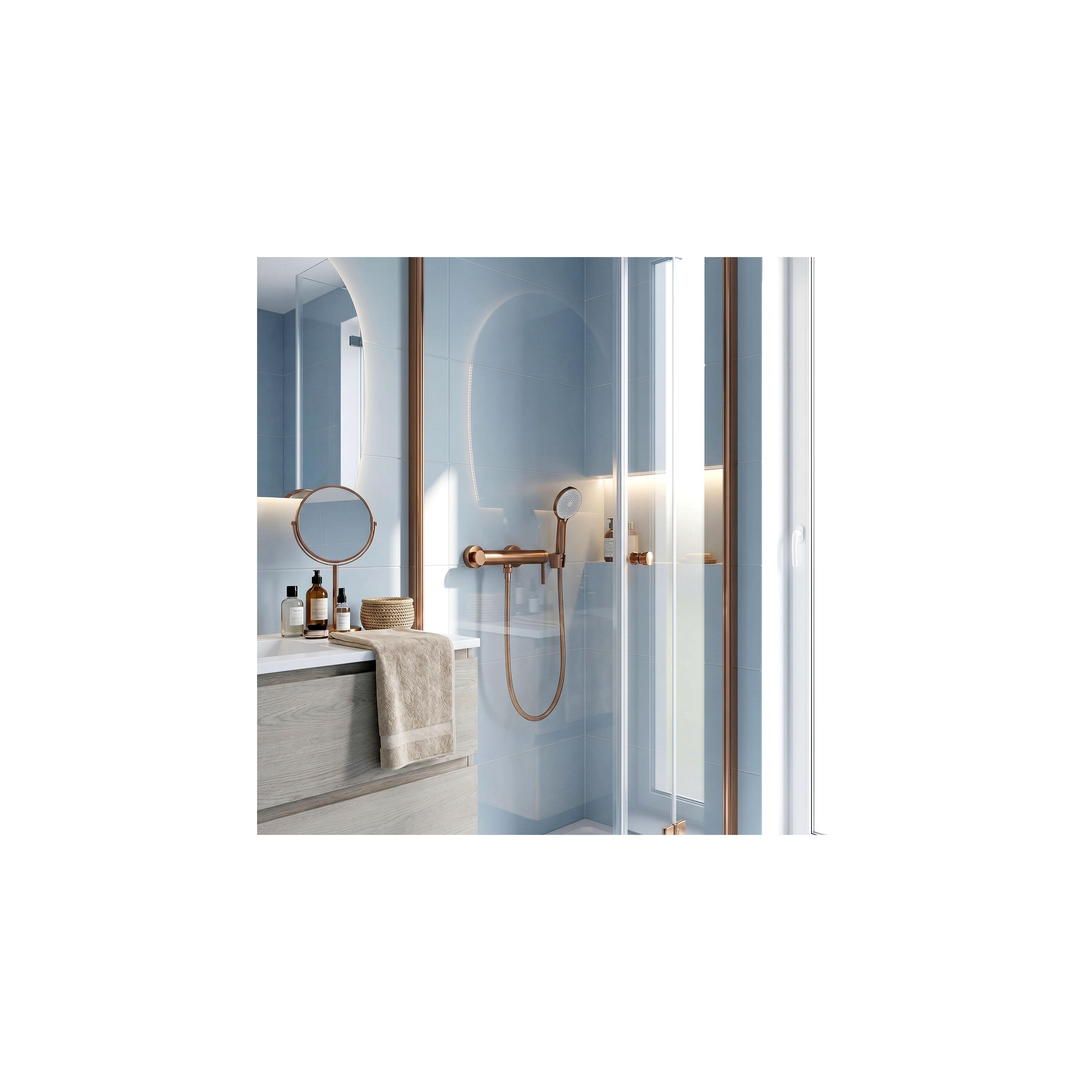 Duschblandare REA Rivo Borstad Copper