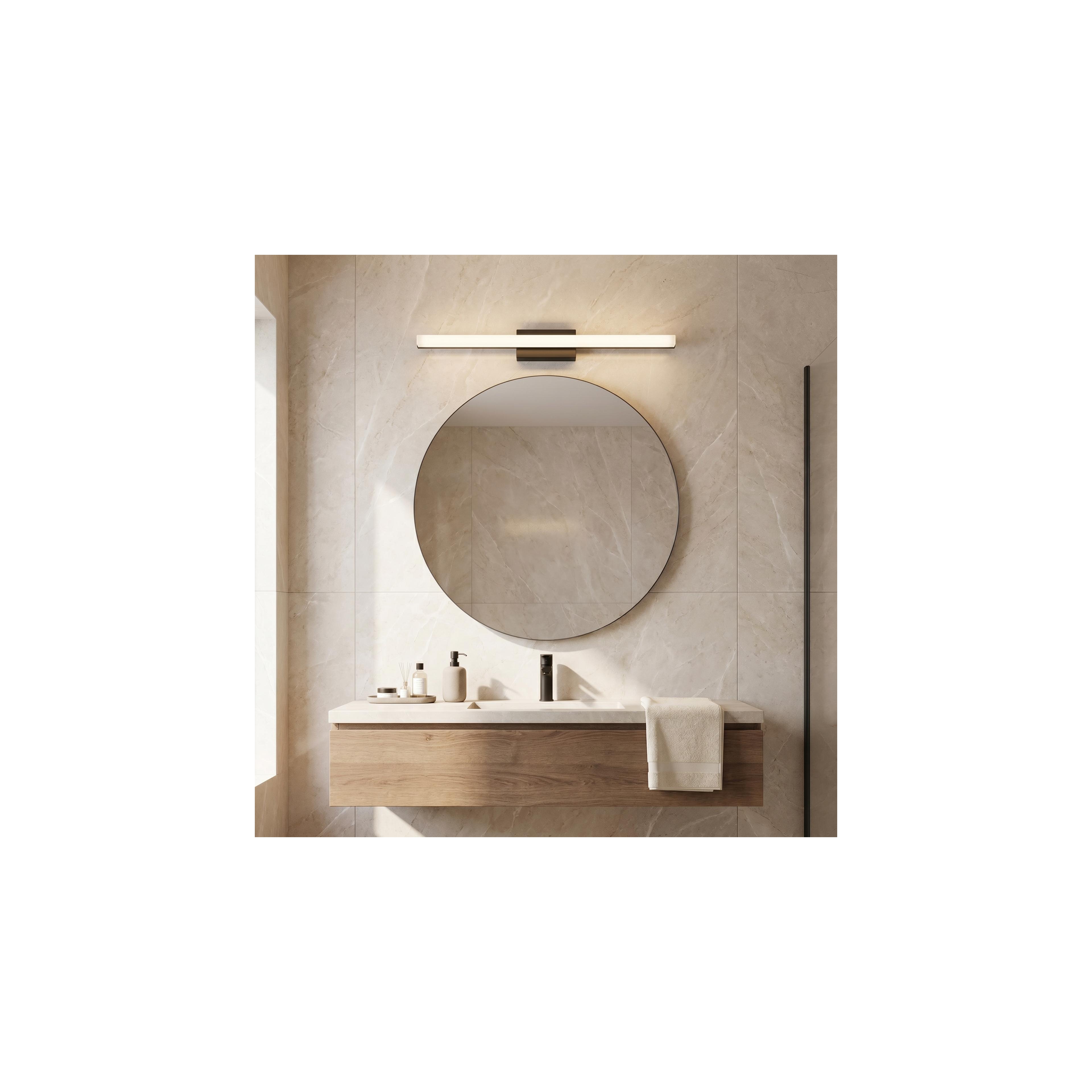 KINKIET ŁAZIENKOWY LED 60CM APP1855-1W BLACK