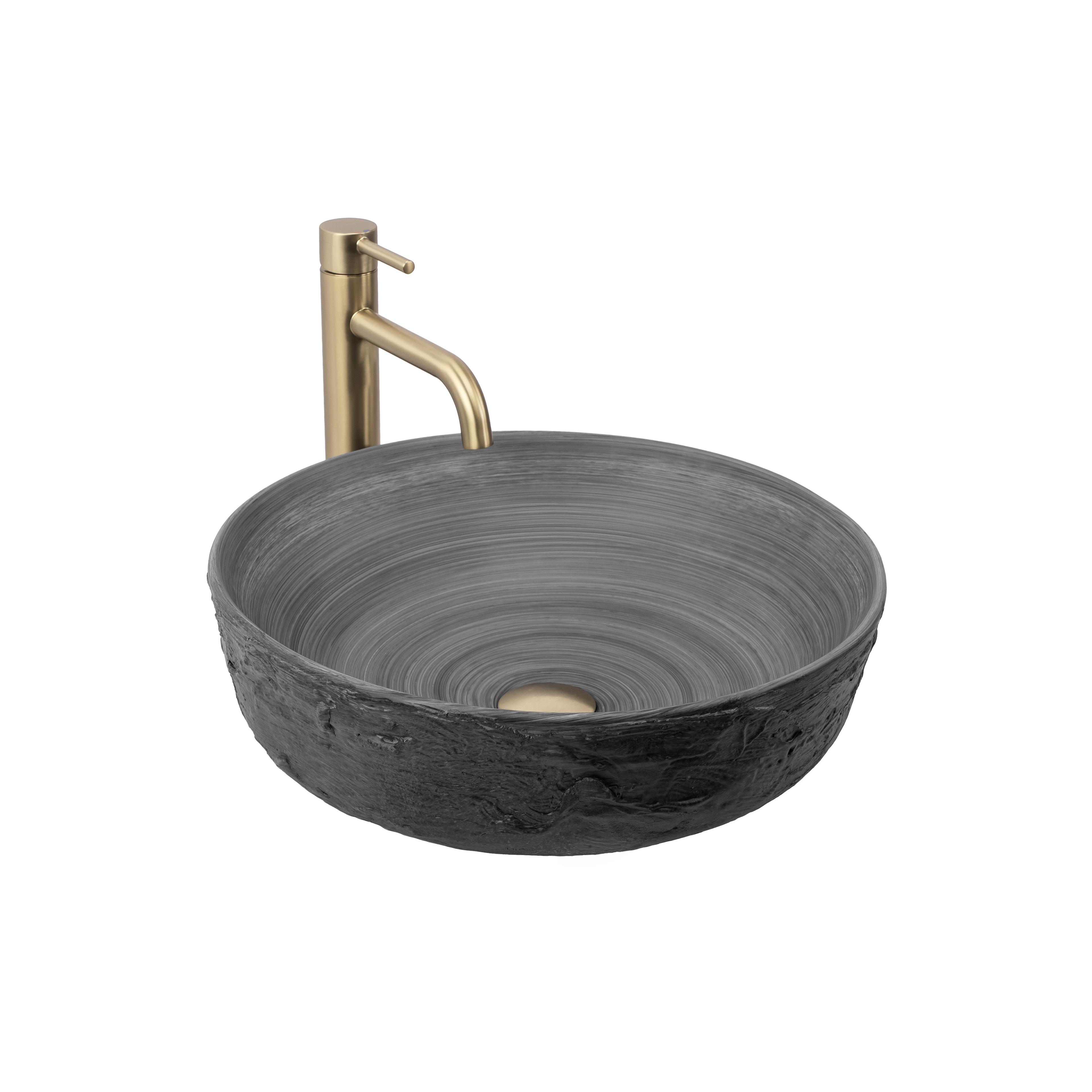 Countertop washbasin Rea Babilon Silver