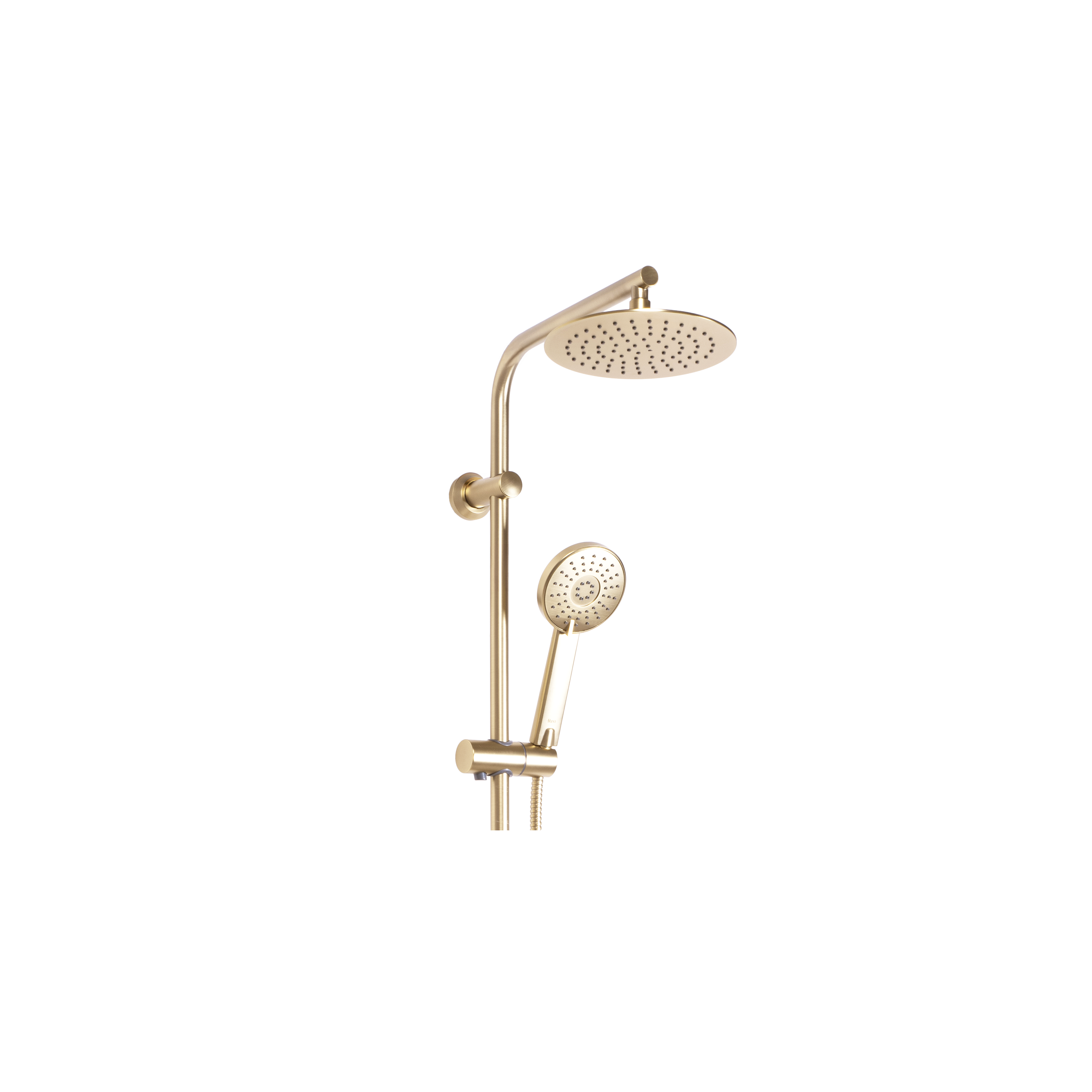 Conjunto de ducha con termostato REA Bliss brush gold
