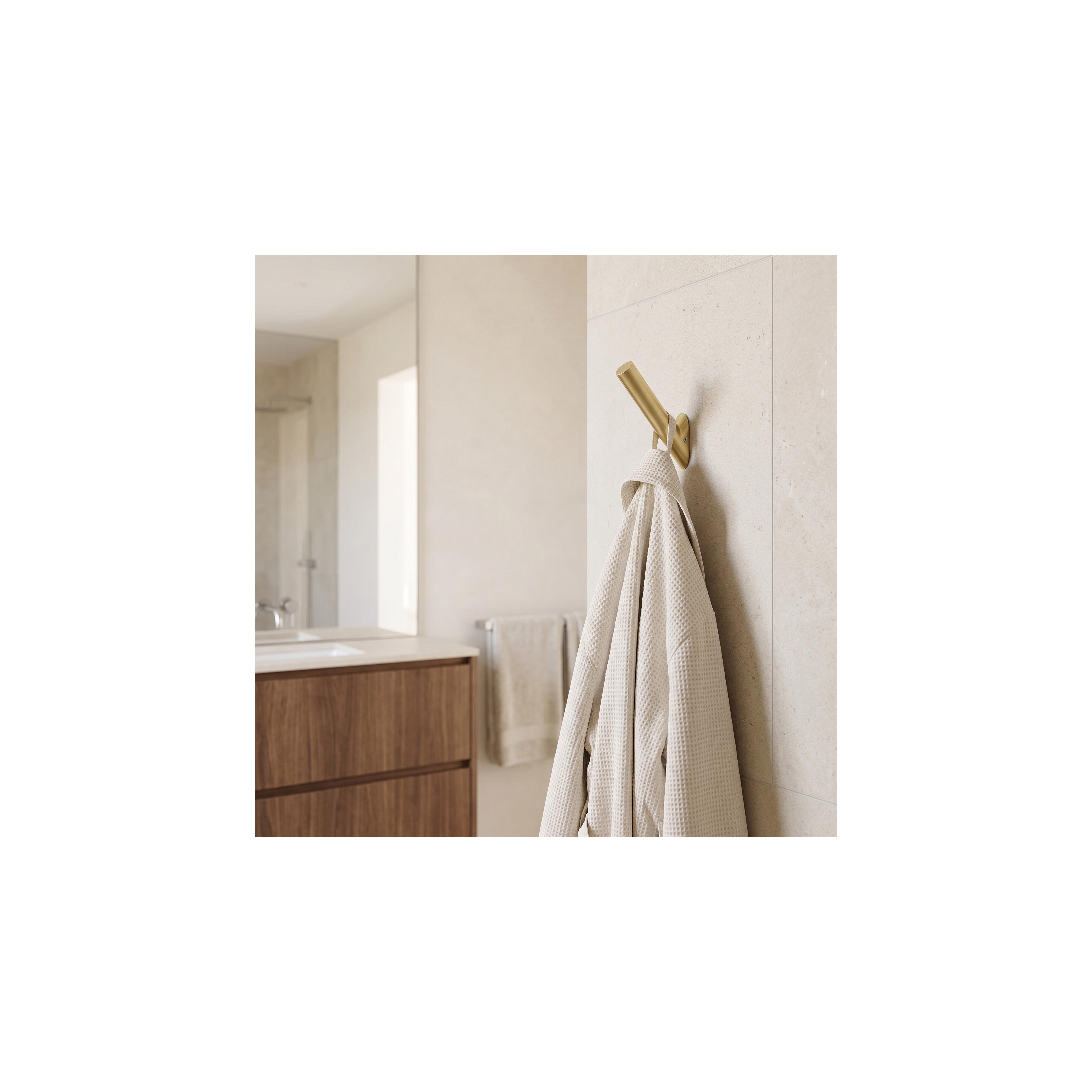 Bathroom hook WILL Brush Gold