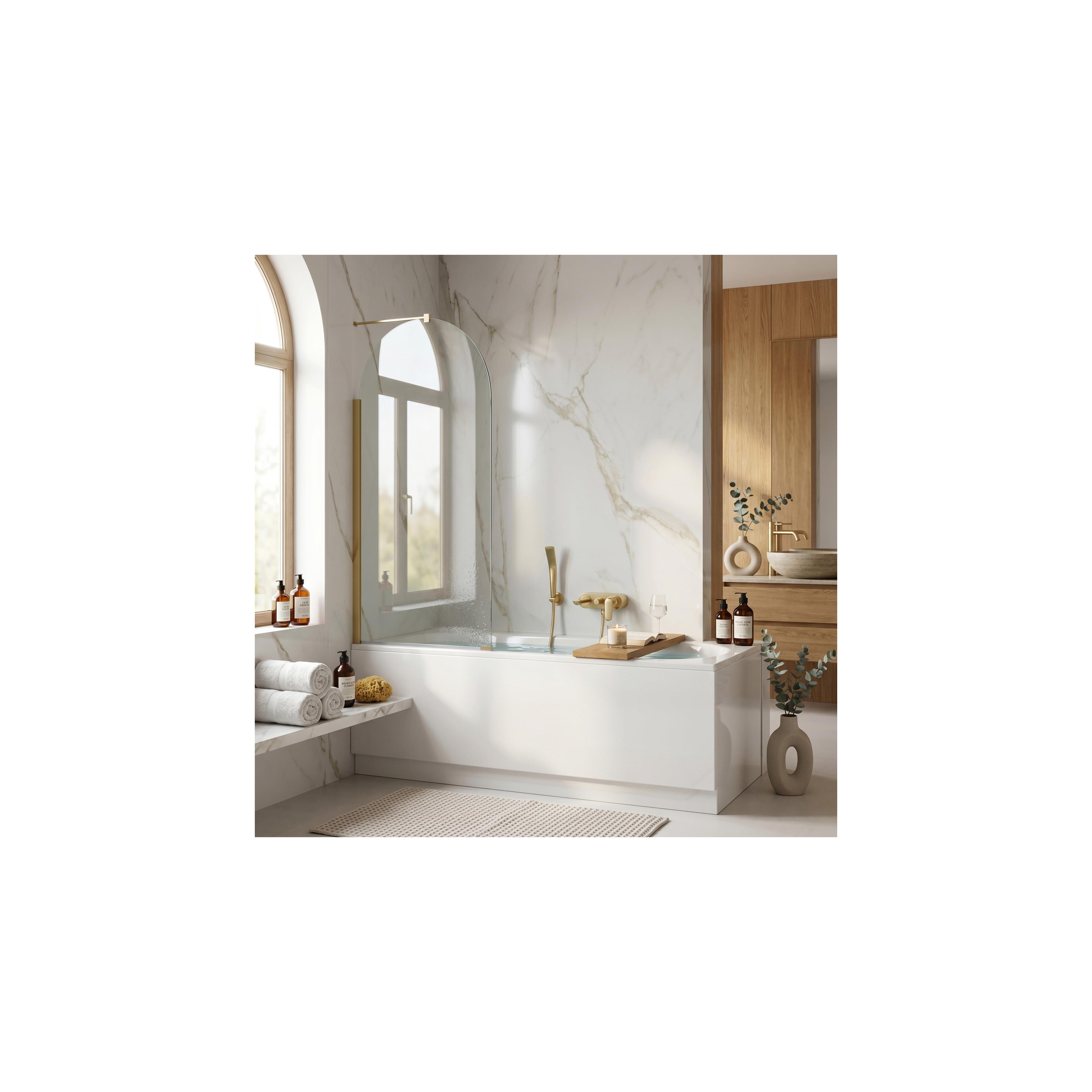 Bathtub screen Rea Travis Gold Brush 80