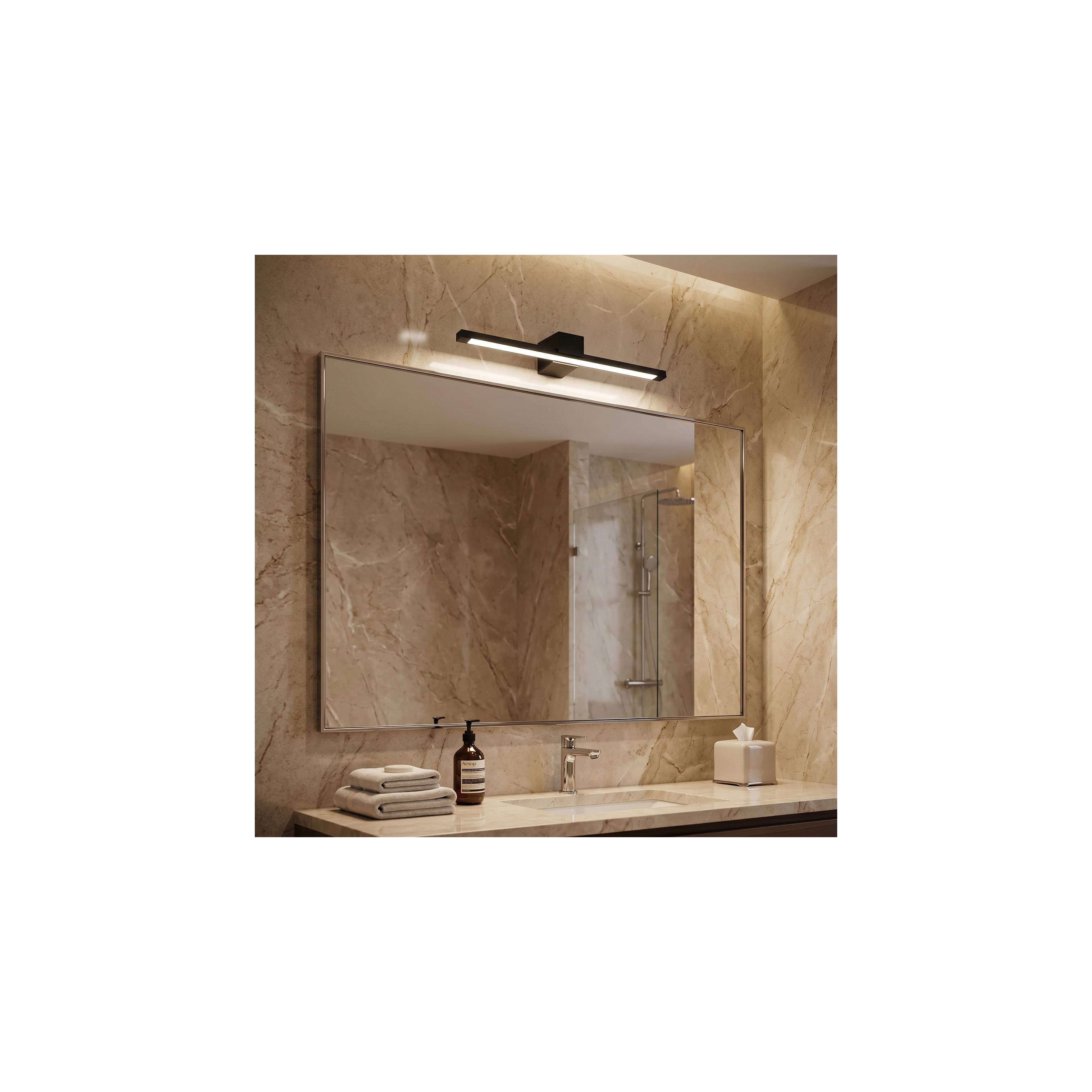 Bad LED-Wandleuchte SWE049-1W 40 cm Black