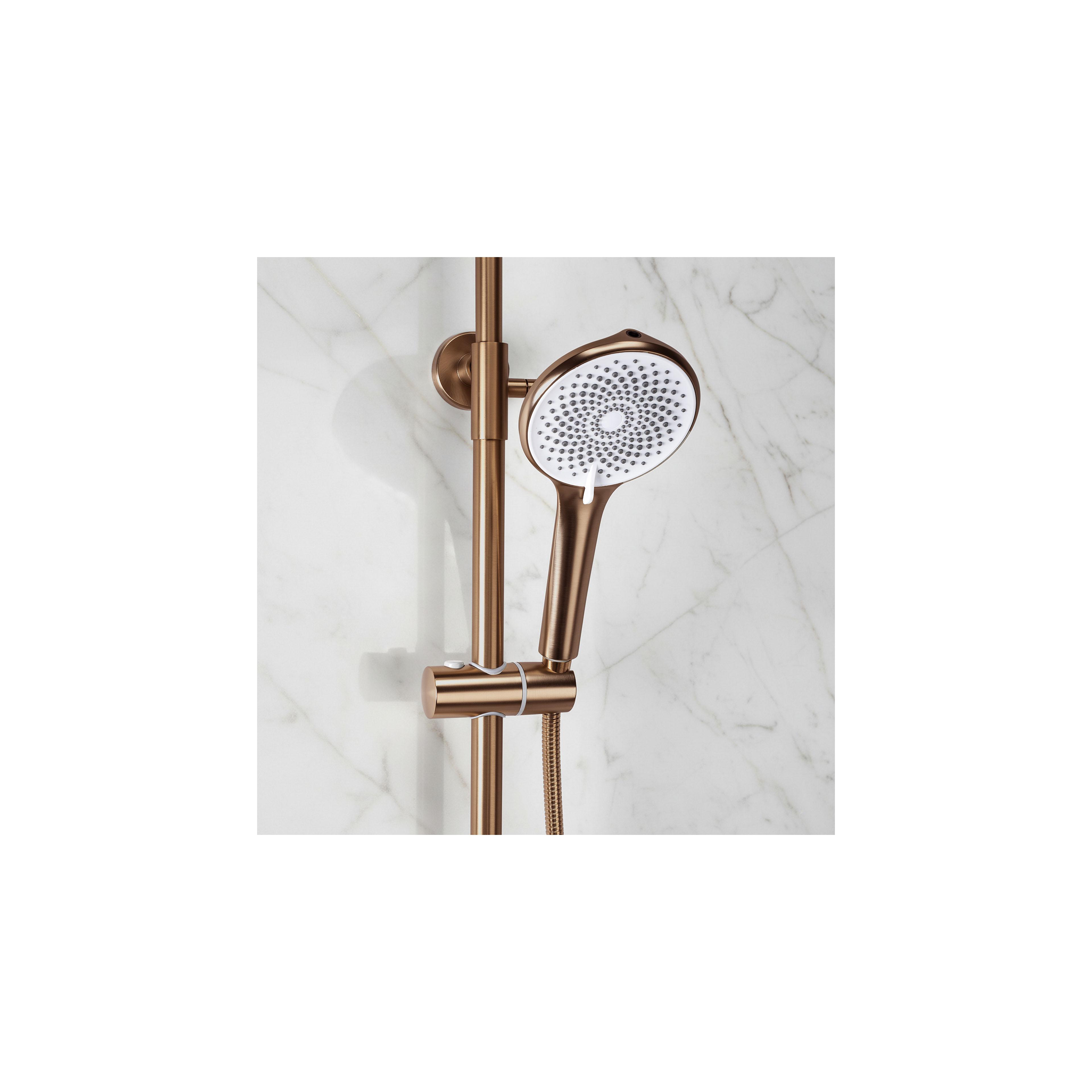 Conjunto de ducha Rea Foss Clif Brush Copper