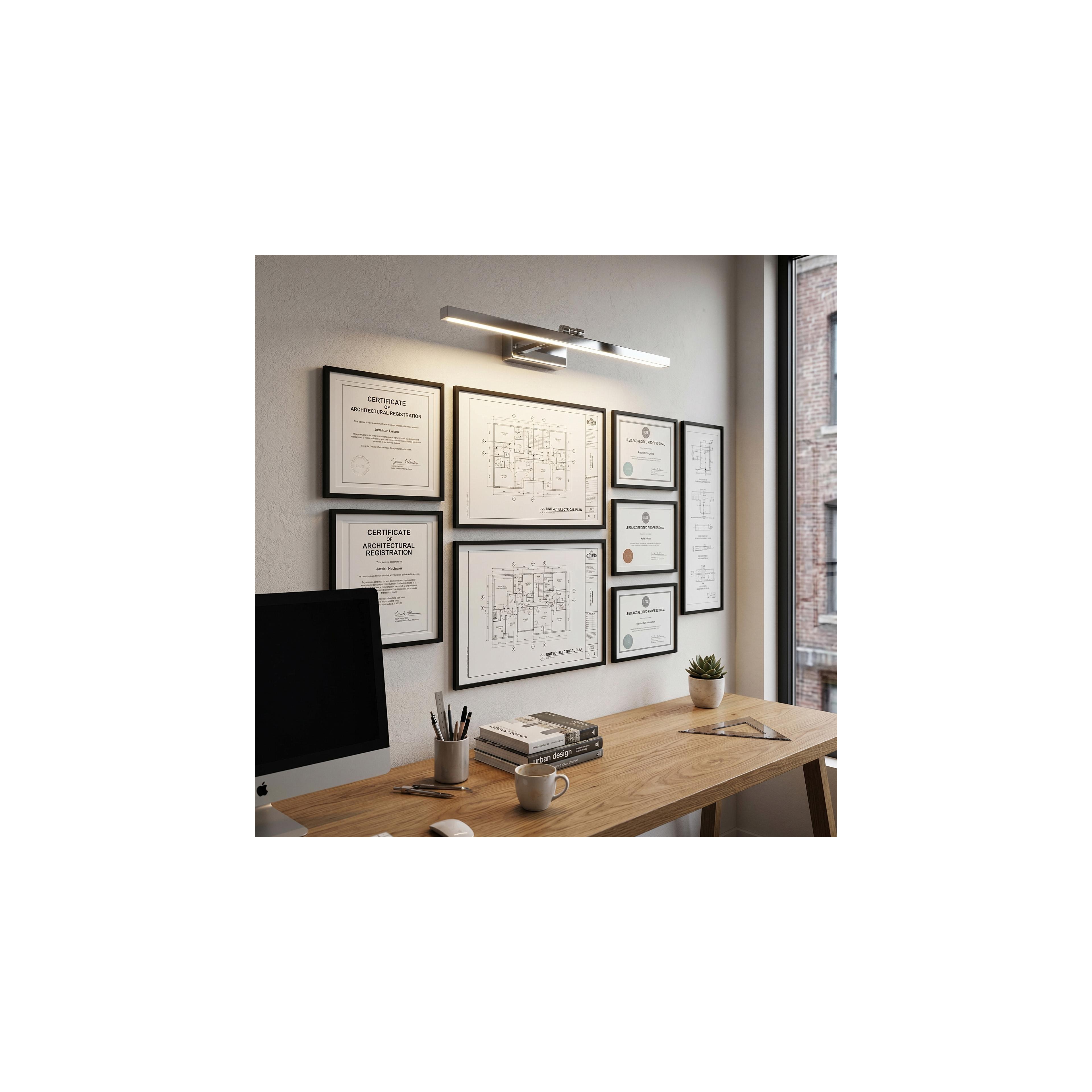 Bad LED-Wandleuchte APP1859-1W 80 cm Chrome