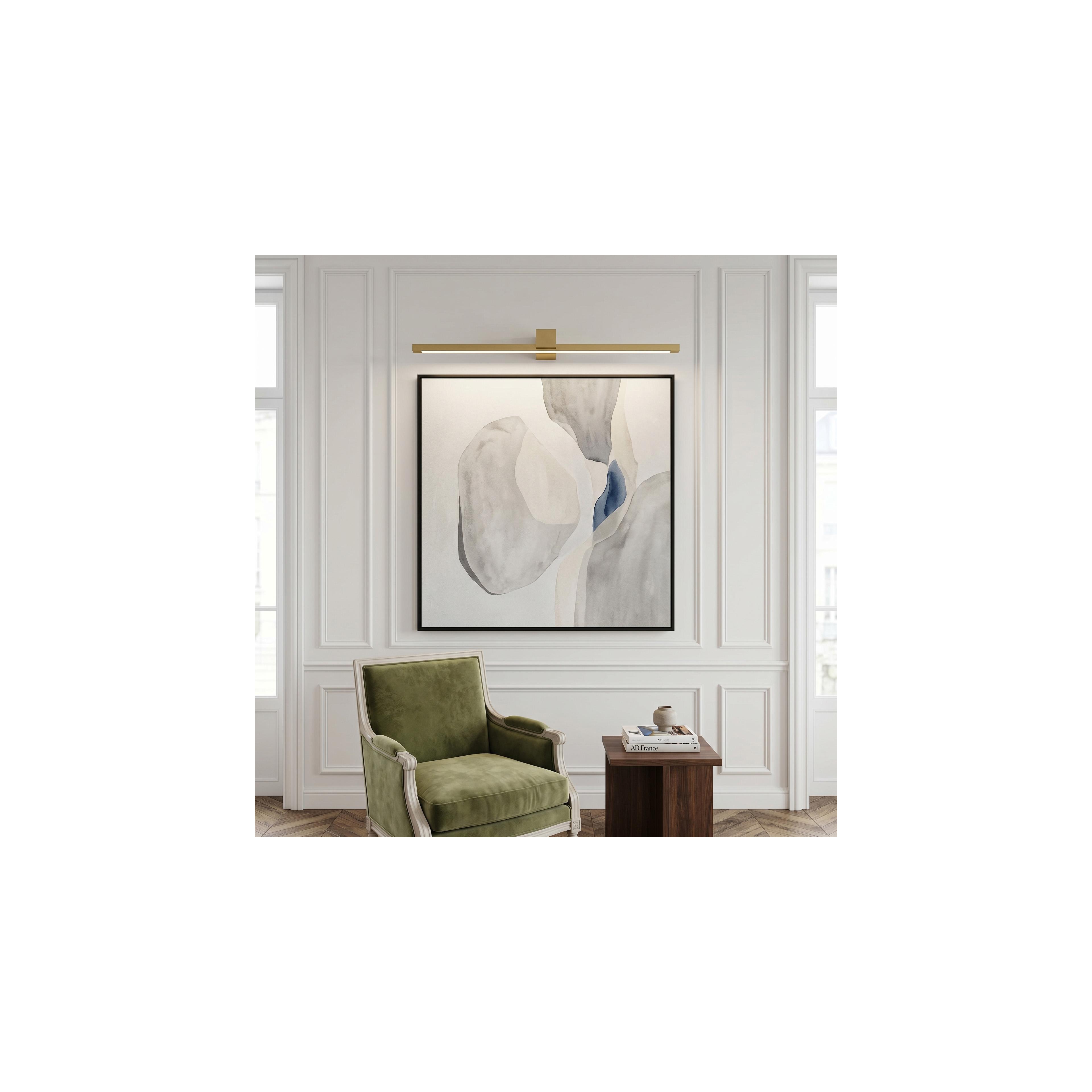 Bad LED-Wandleuchte SWE048-1W 80cm GOLD BRUSH