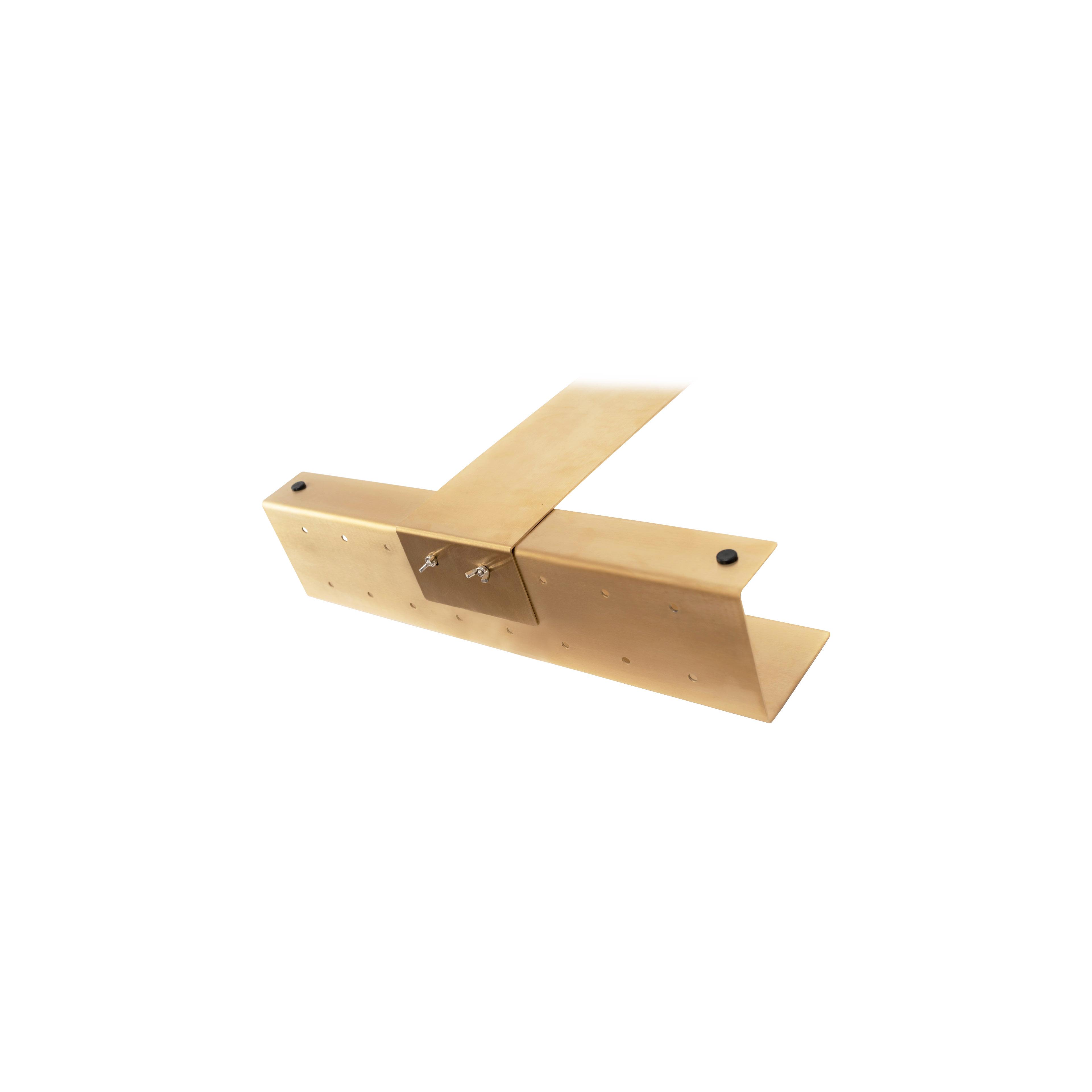 Polica TORI Gold brushed