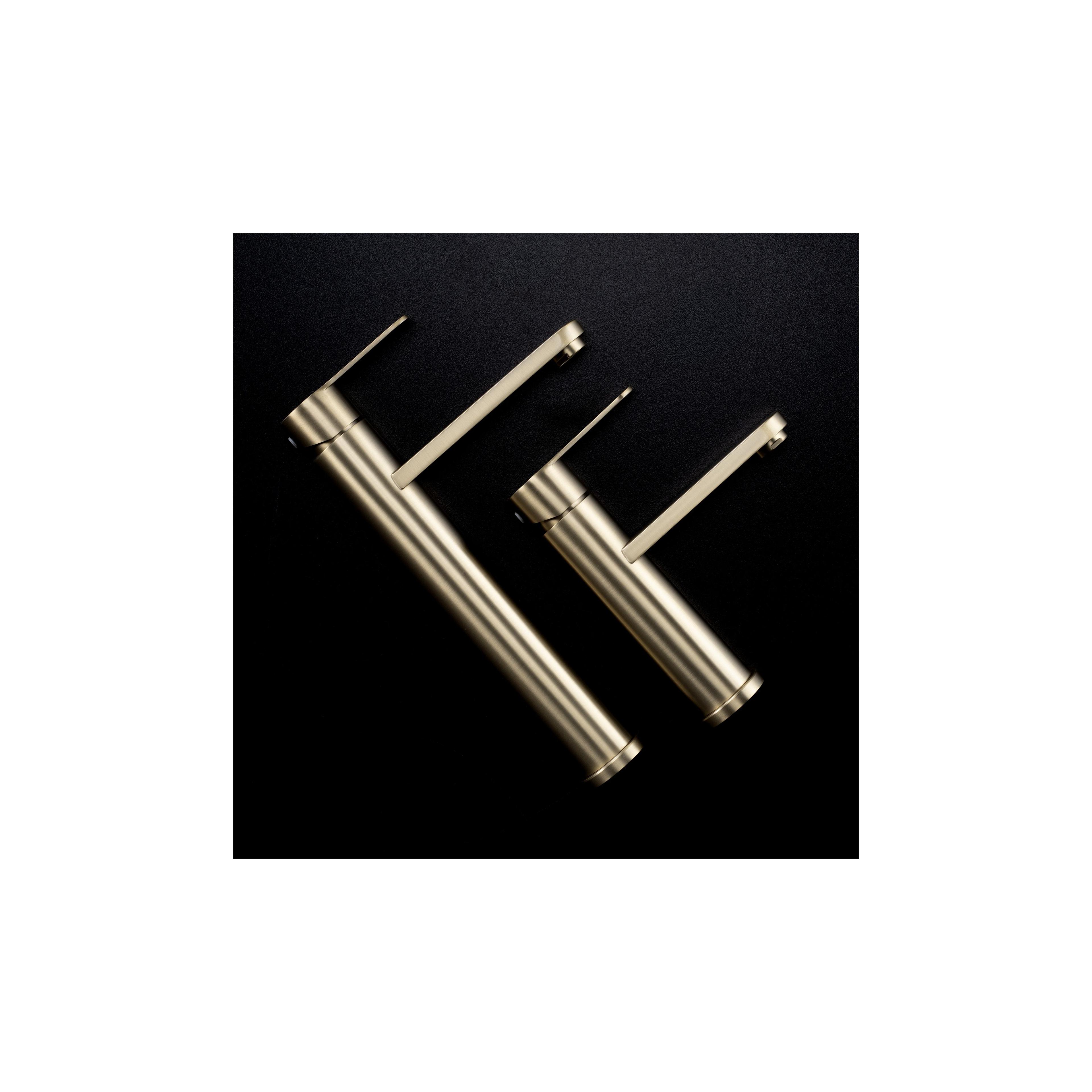 Kupaonska miješalica Rea Arcos Brush Gold