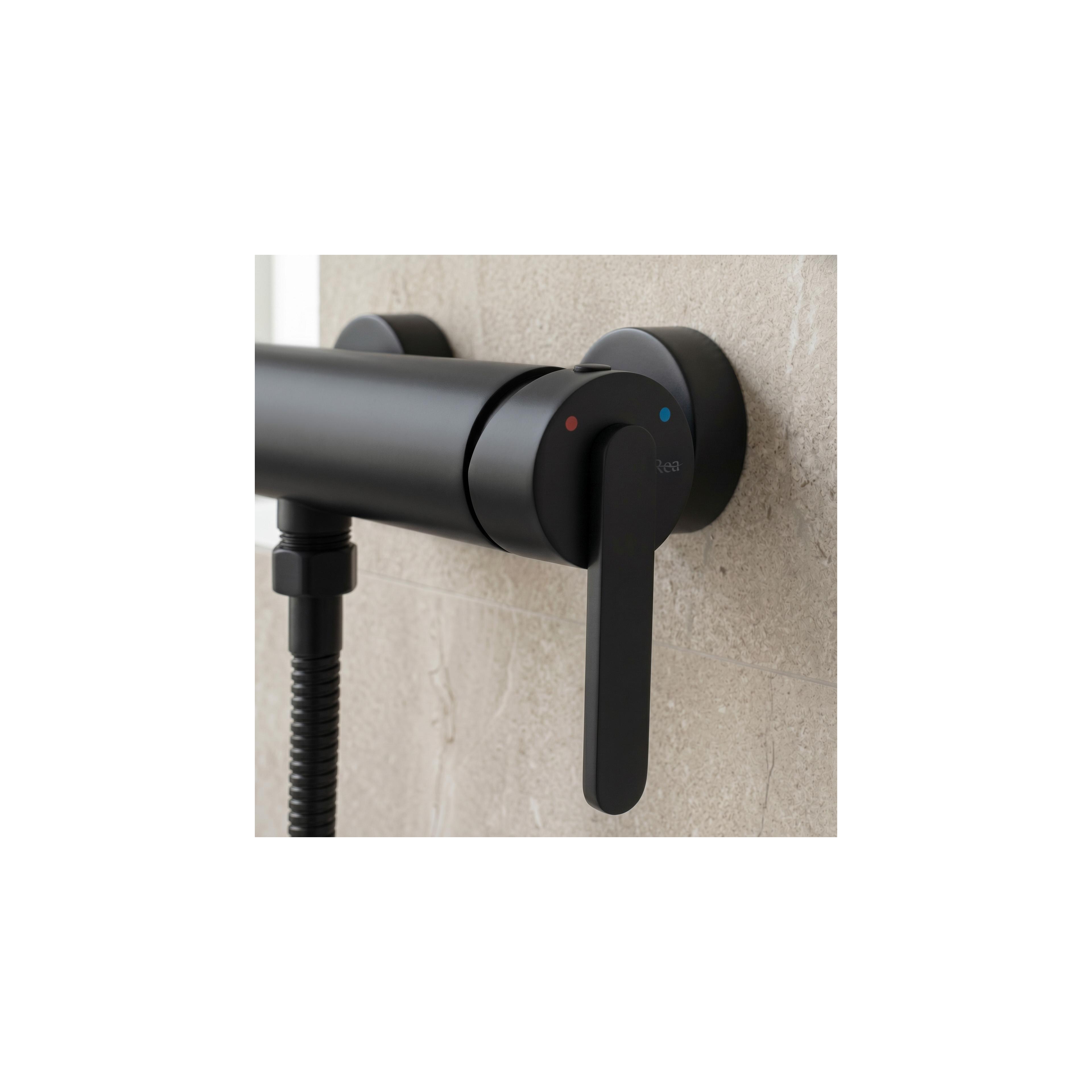 Bathtub faucet REA Ontario Side Black