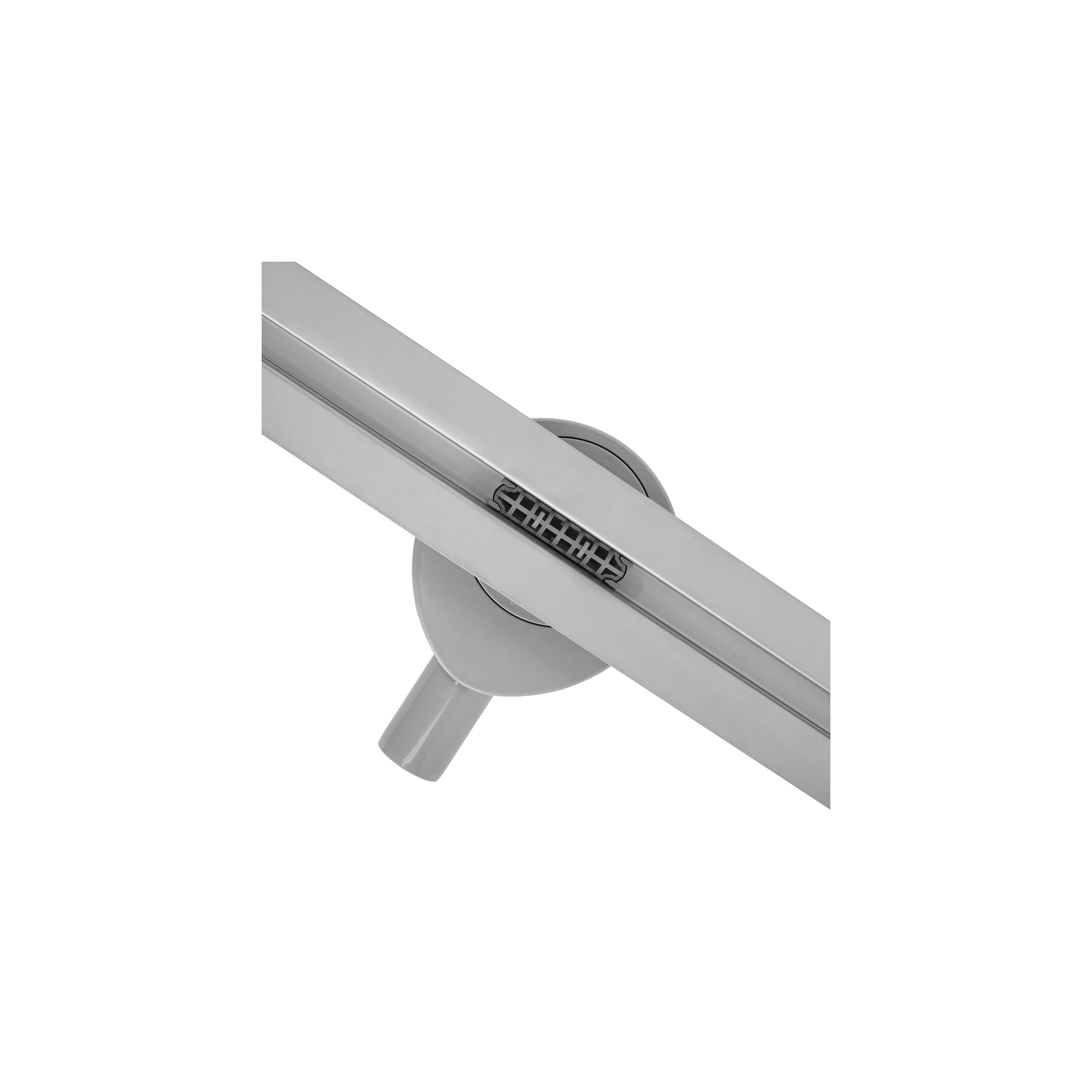 Трап для душа Rea FILO Nickel Brush 70