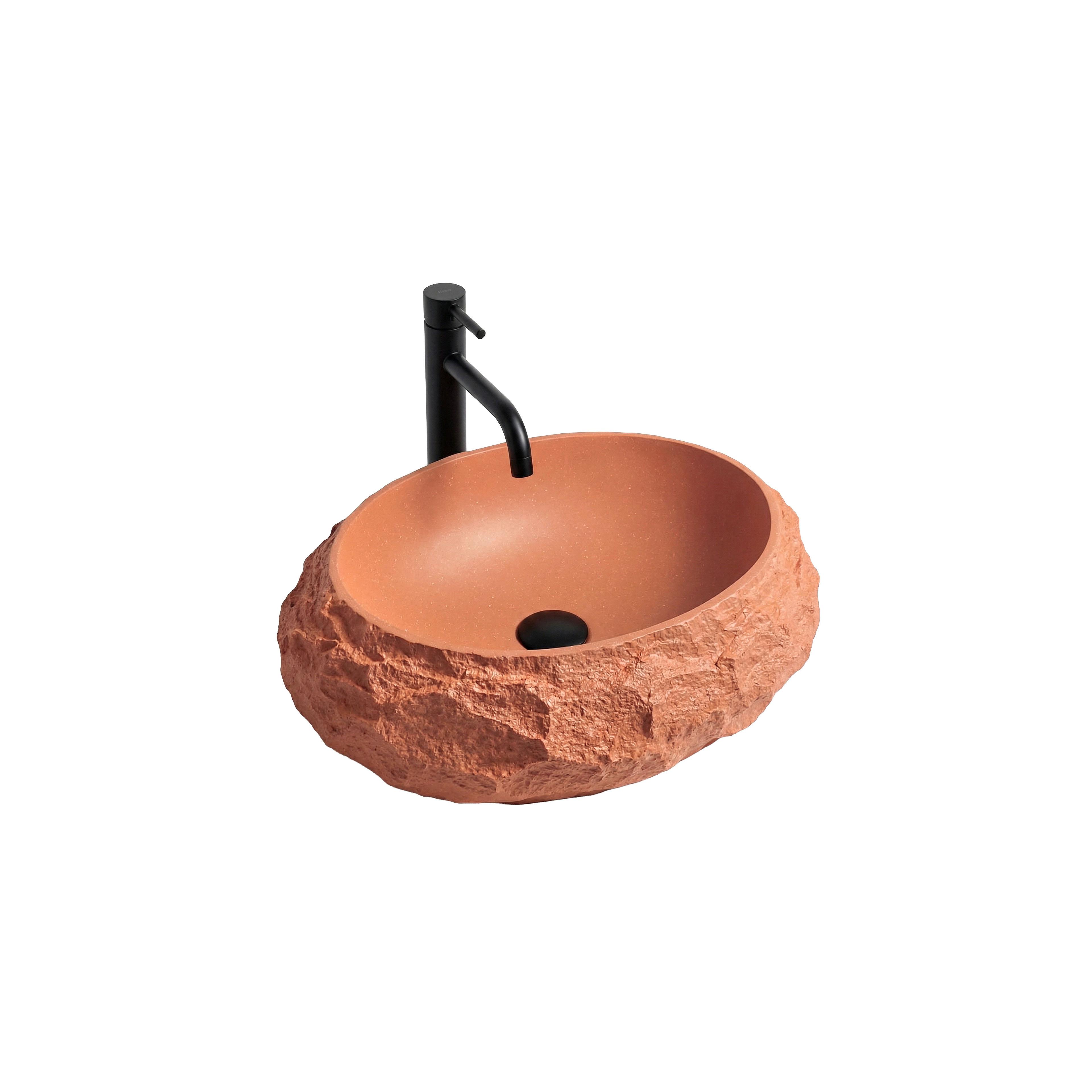 Vasque à poser Rea Mika Terracotta