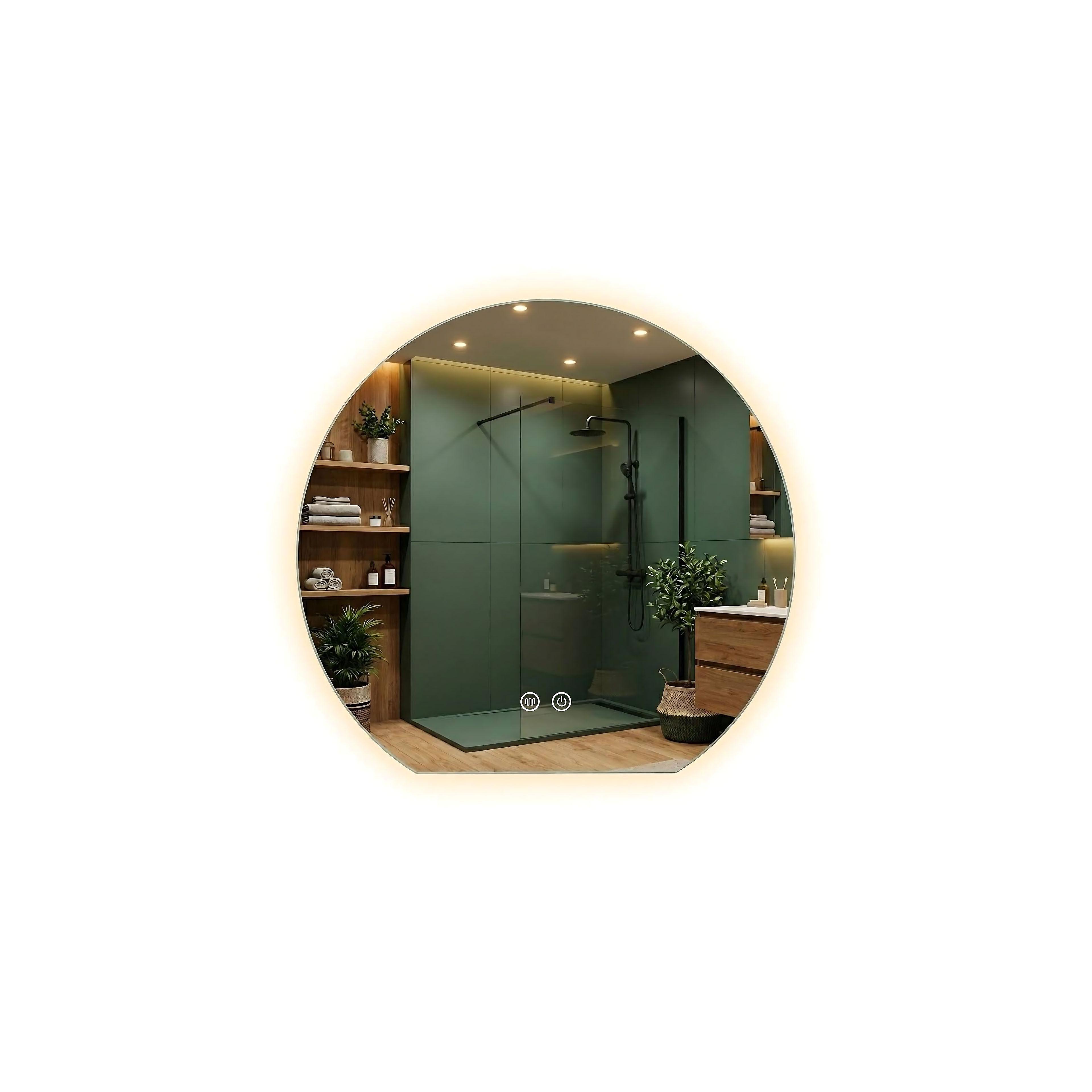 Miroir LED 80cm Fabio