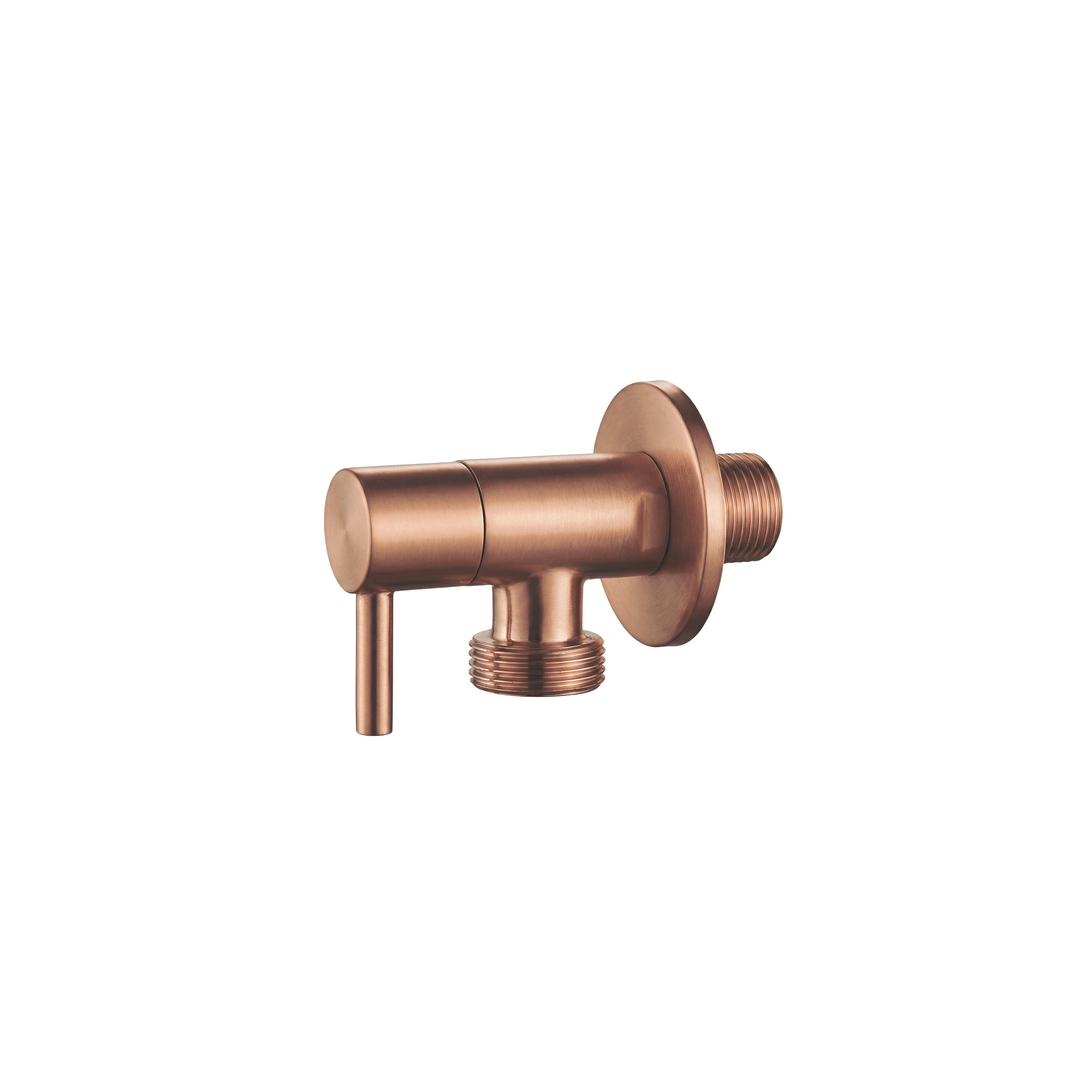 Ugaoni ventil 1/2" x 3/4" Brush Copper