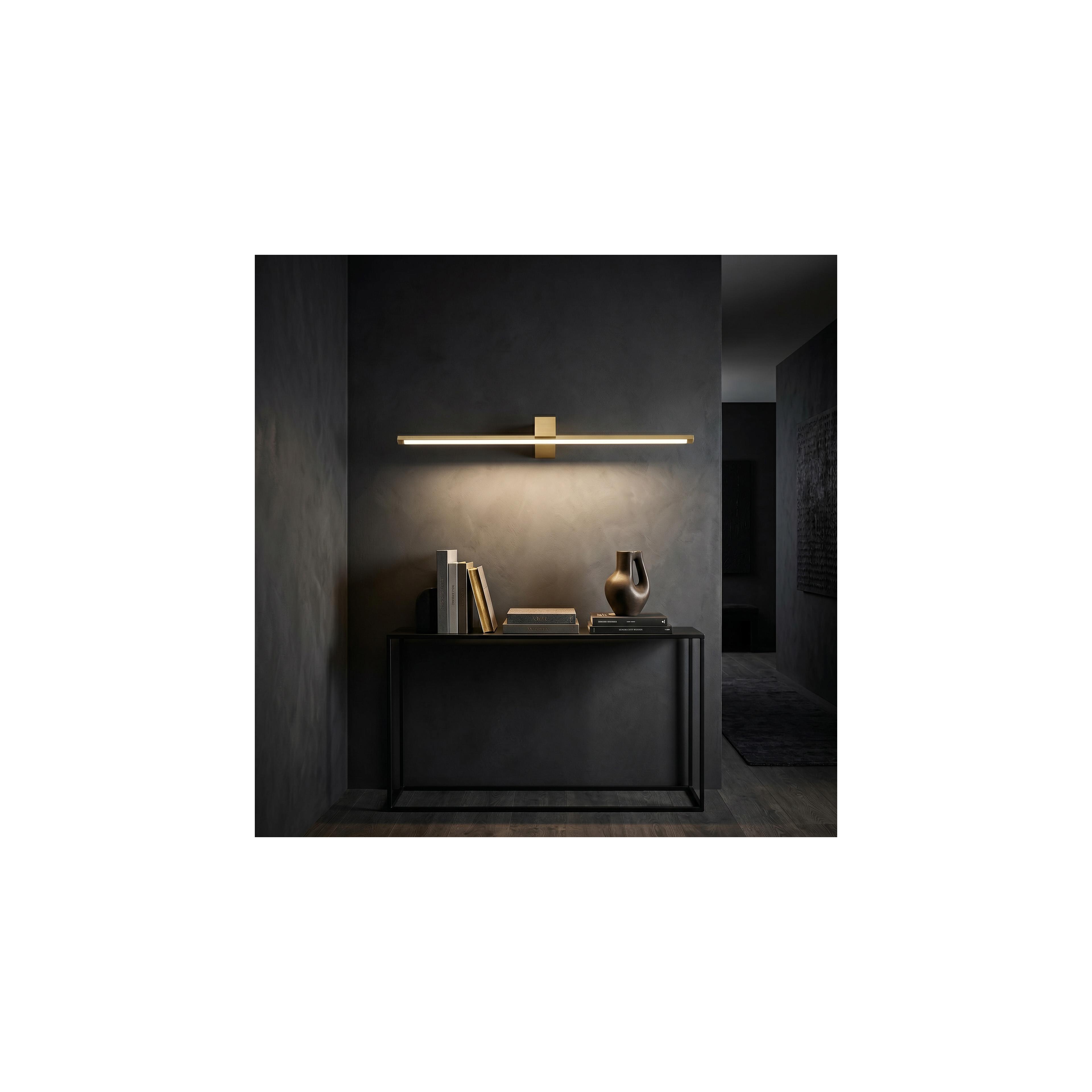 Bad LED-Wandleuchte SWE048-1W 80cm GOLD BRUSH