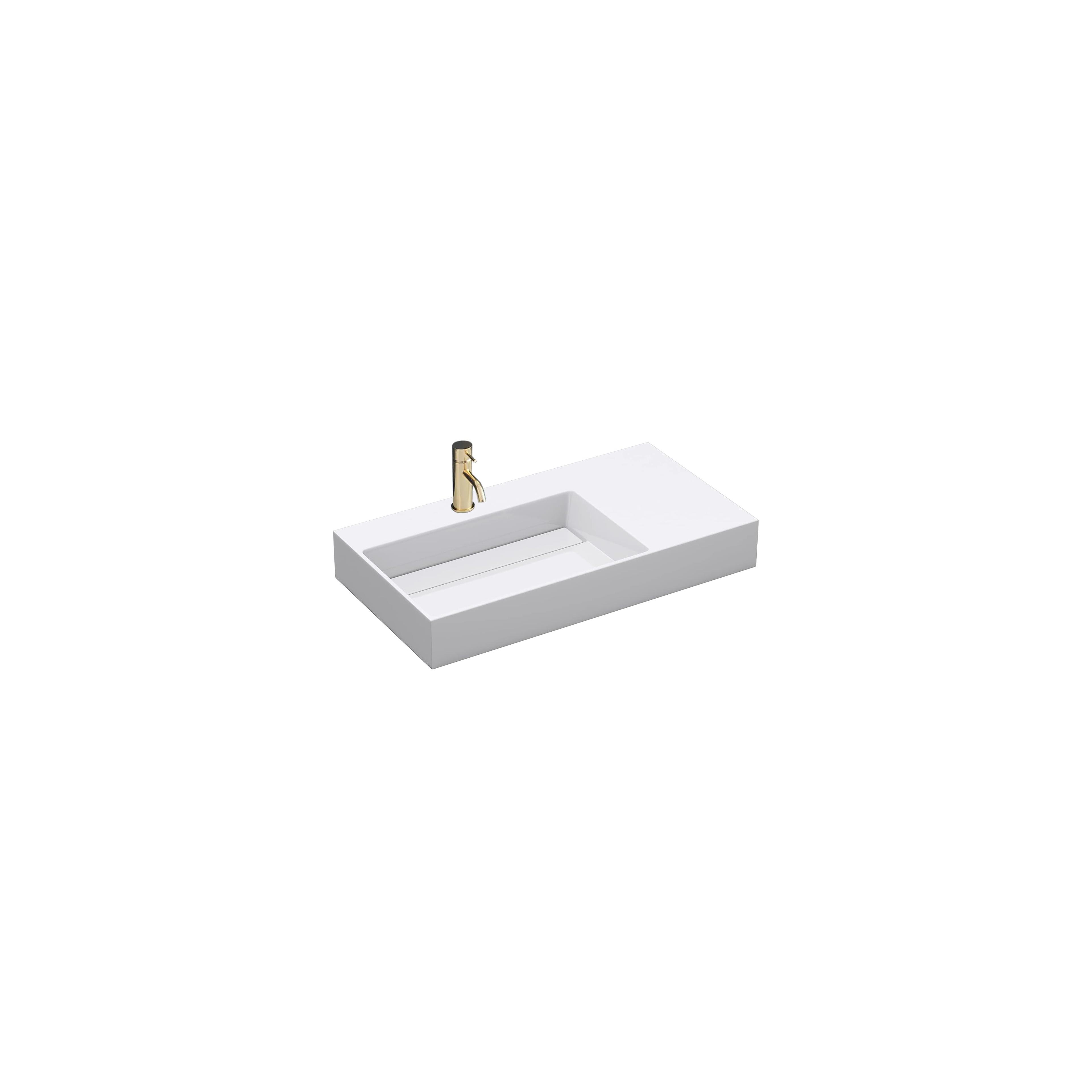 Konglomerato praustuvas  Archi 75 CM White