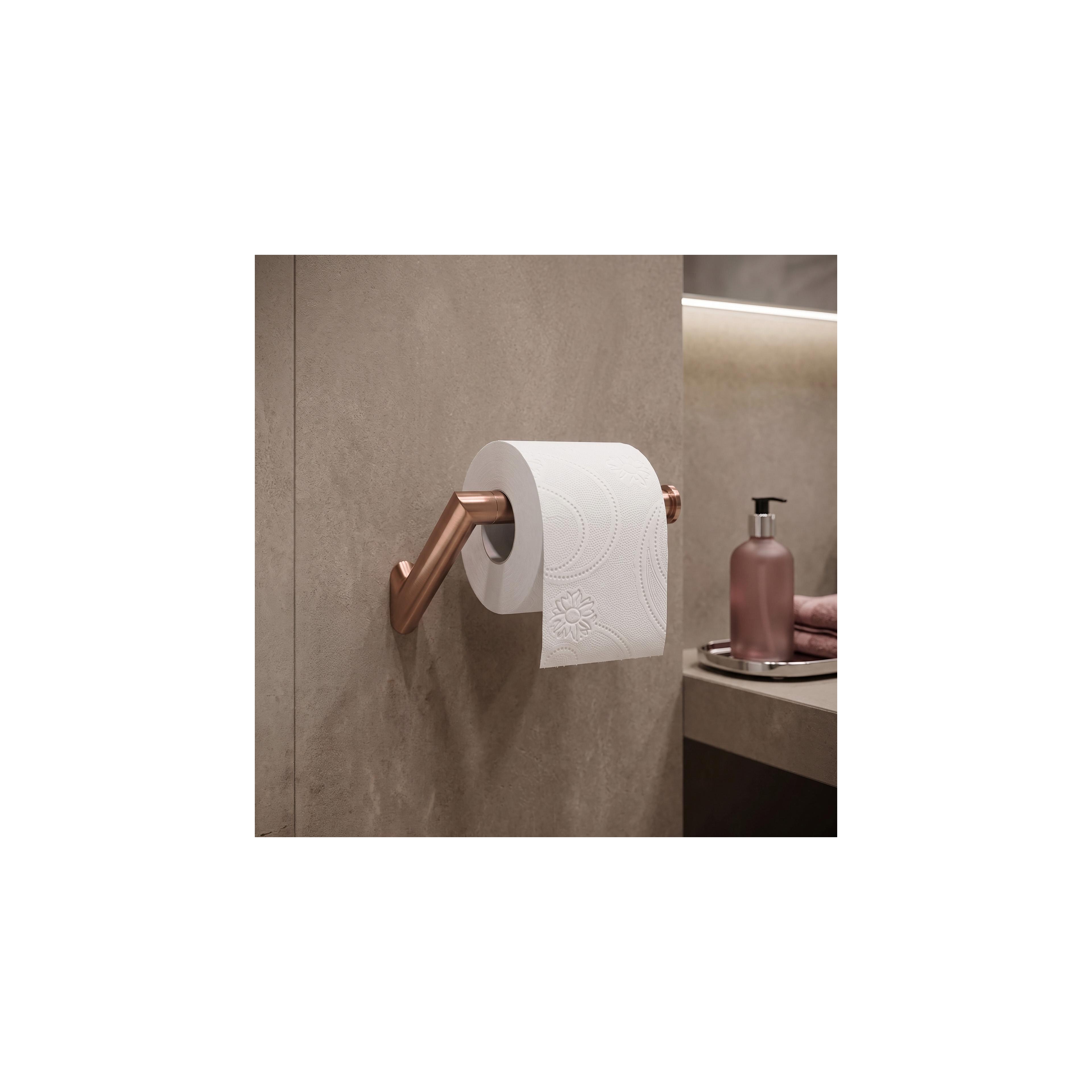 Toilet paper holder Will Brush Copper