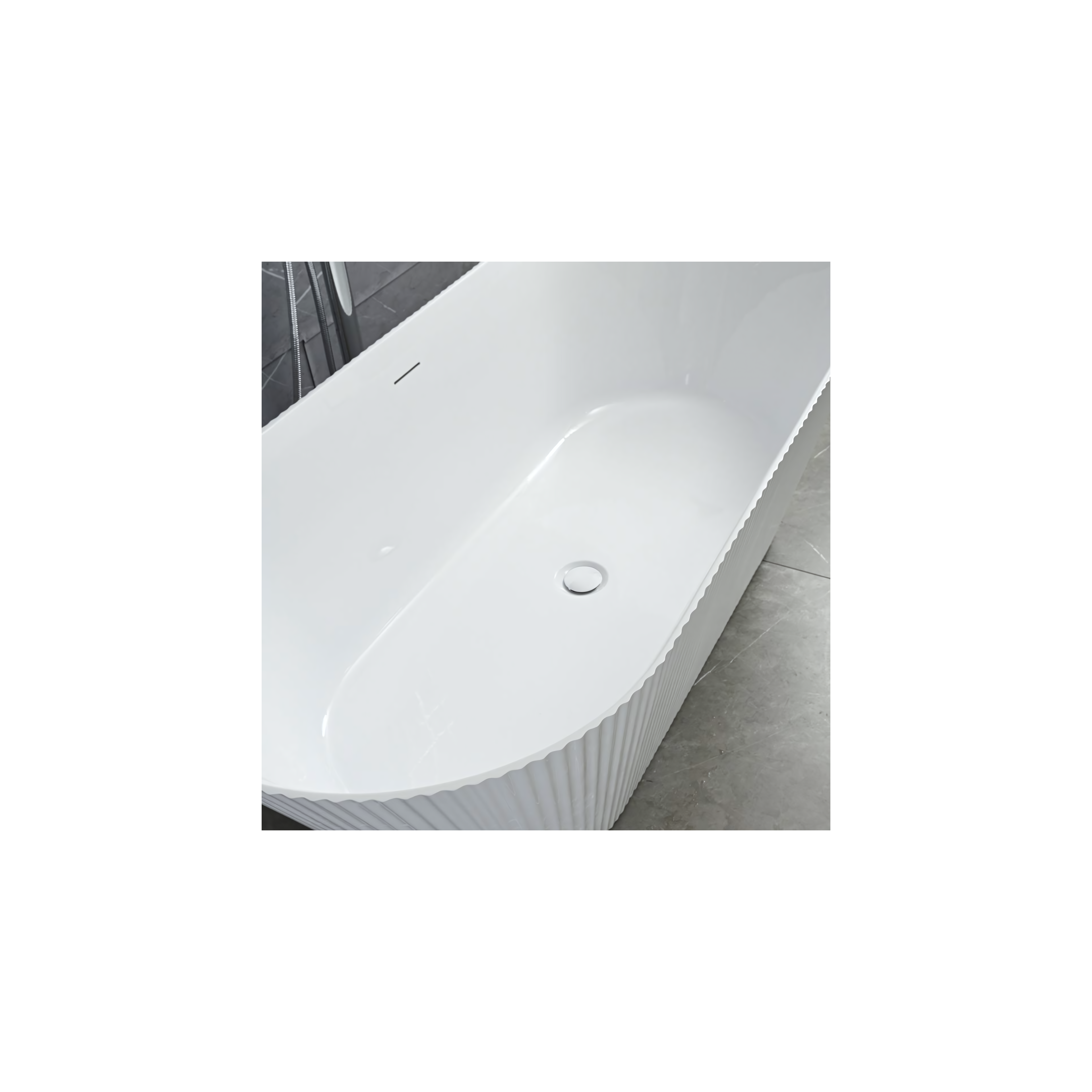 Freestanding Acrylic Bathtub OFELIA 170