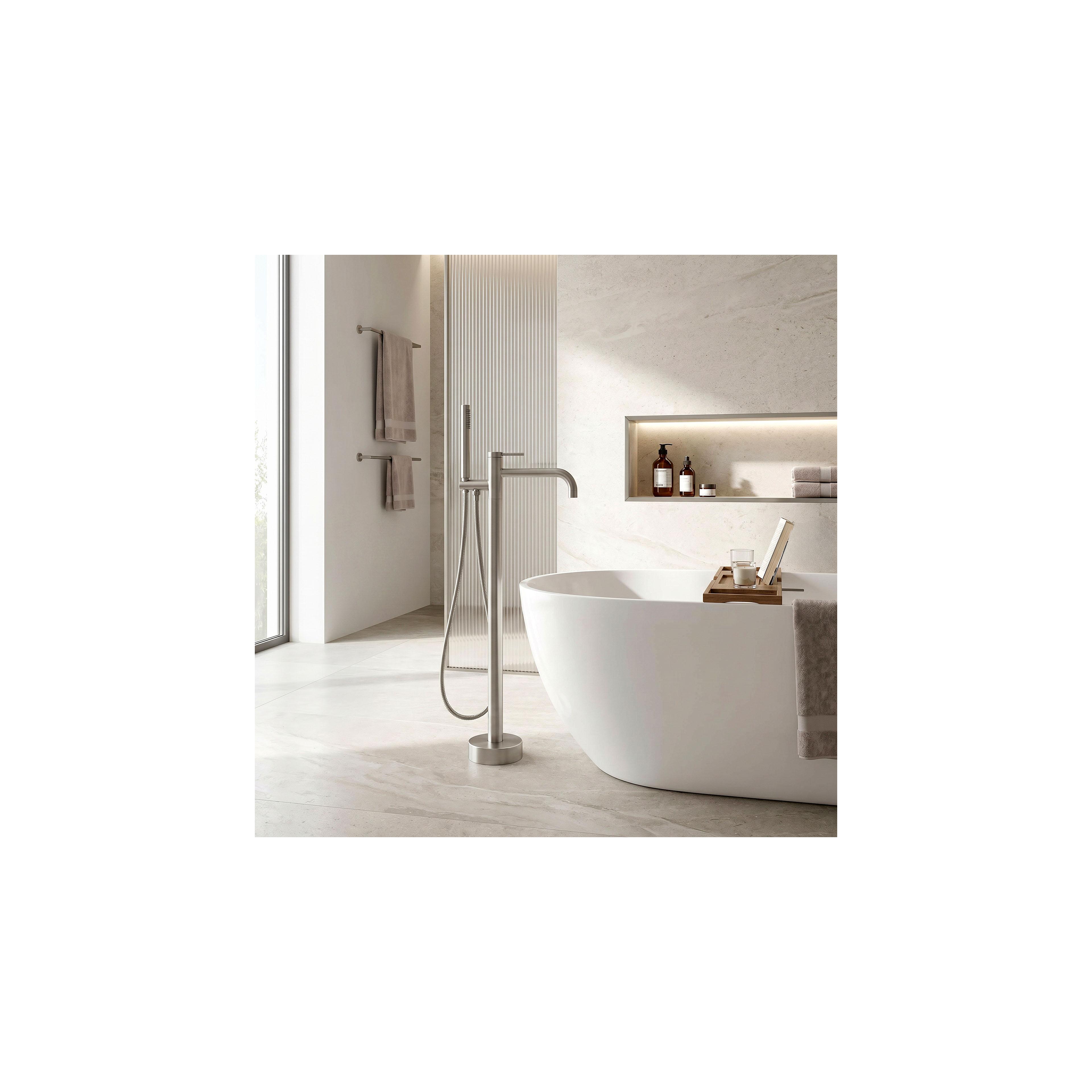 Free-standing faucet Rea Clif Brush Nickel