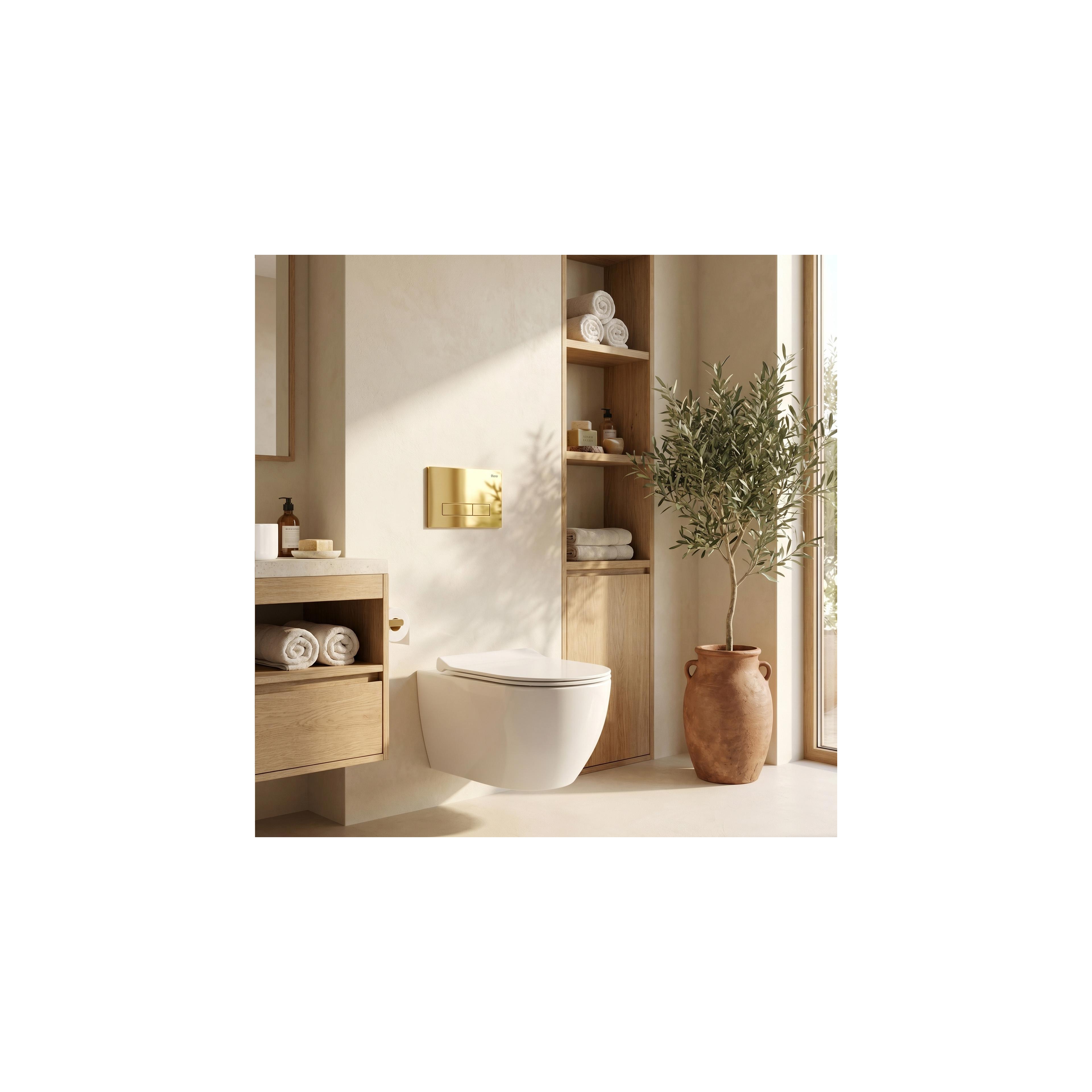 Ugradni Set za WC 024N sa HD Gold Tipkom