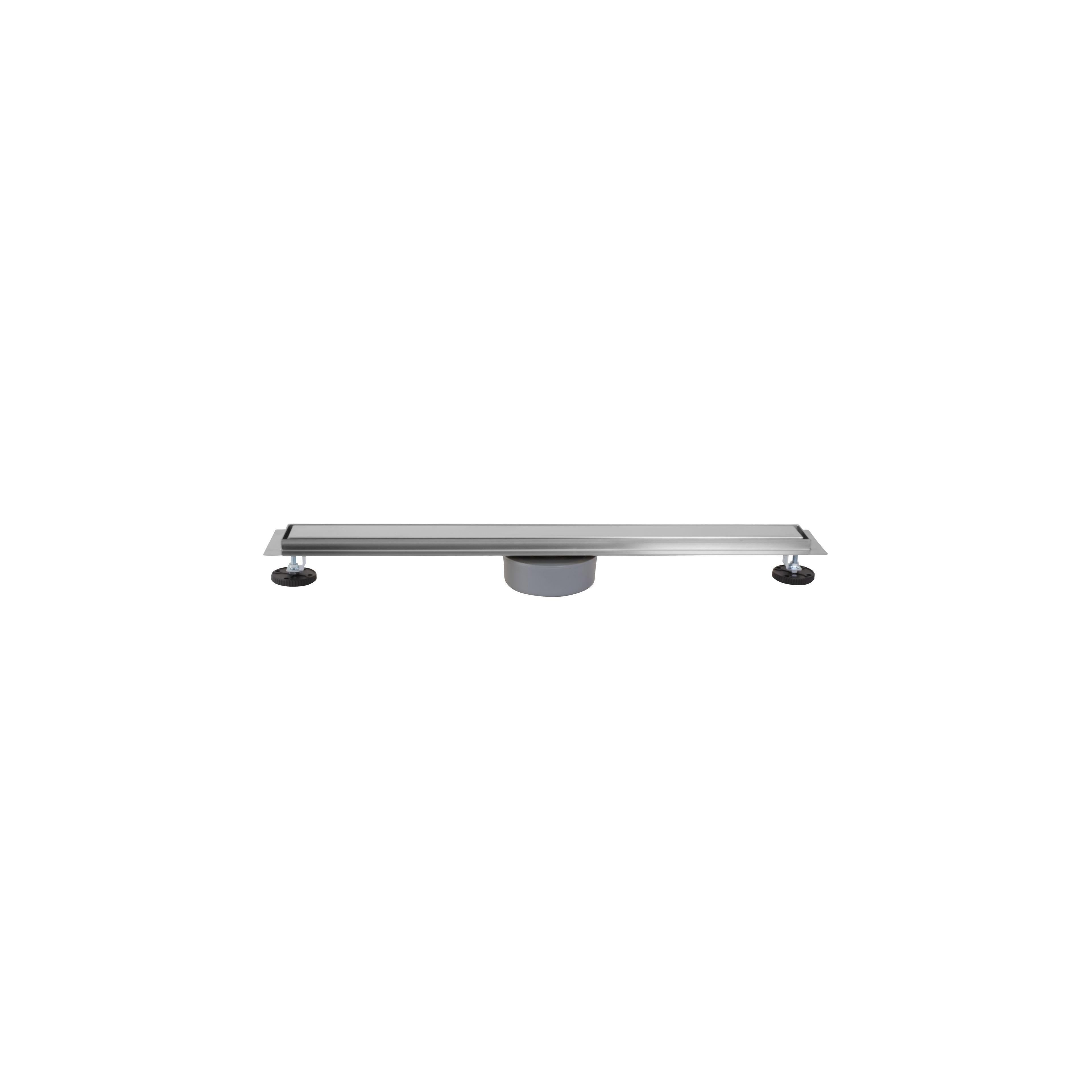 Drain linéaire REA NEOX PRO Nickiel Brush 80