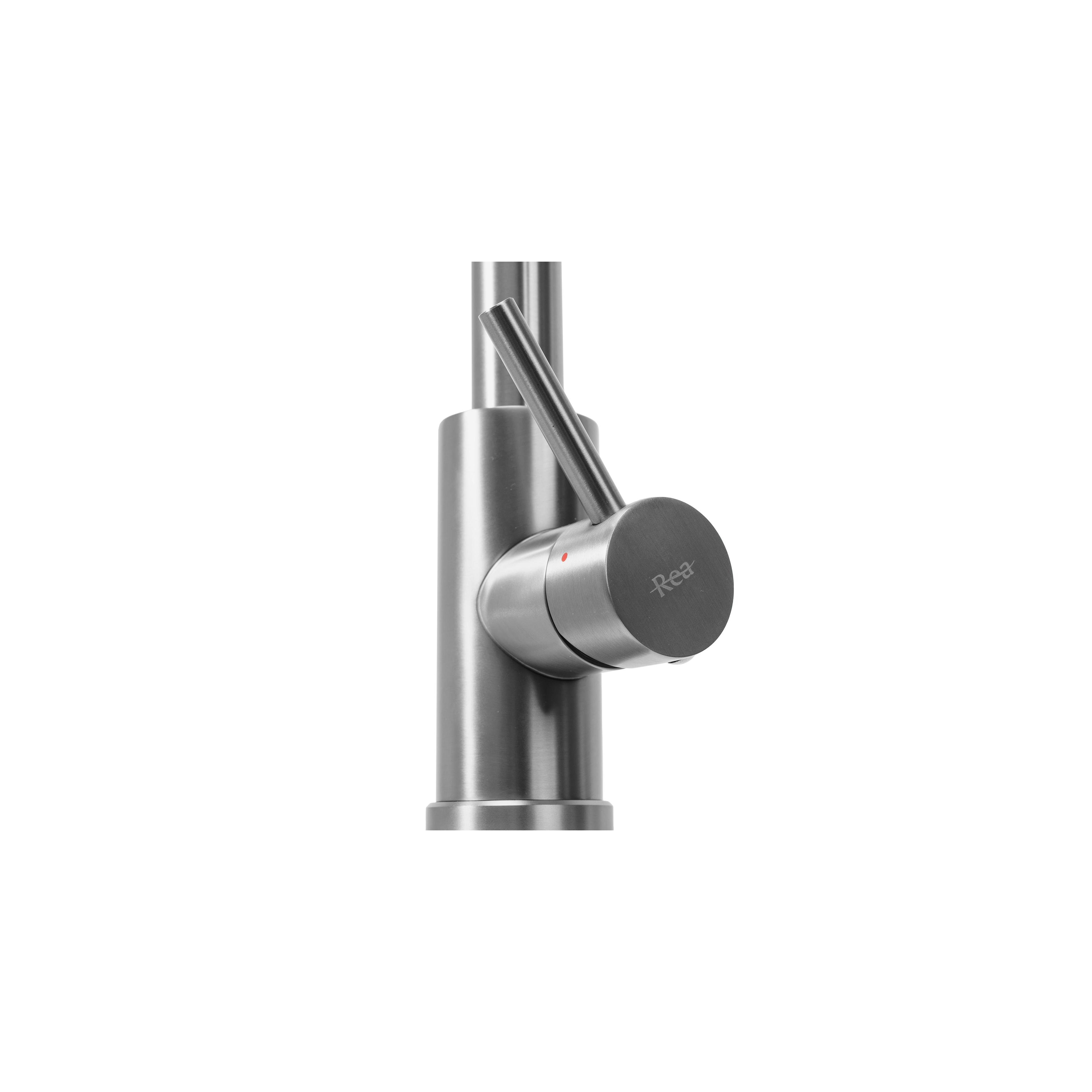 Baterie de bucătărie Rea Fresh Nichel Brush INOX