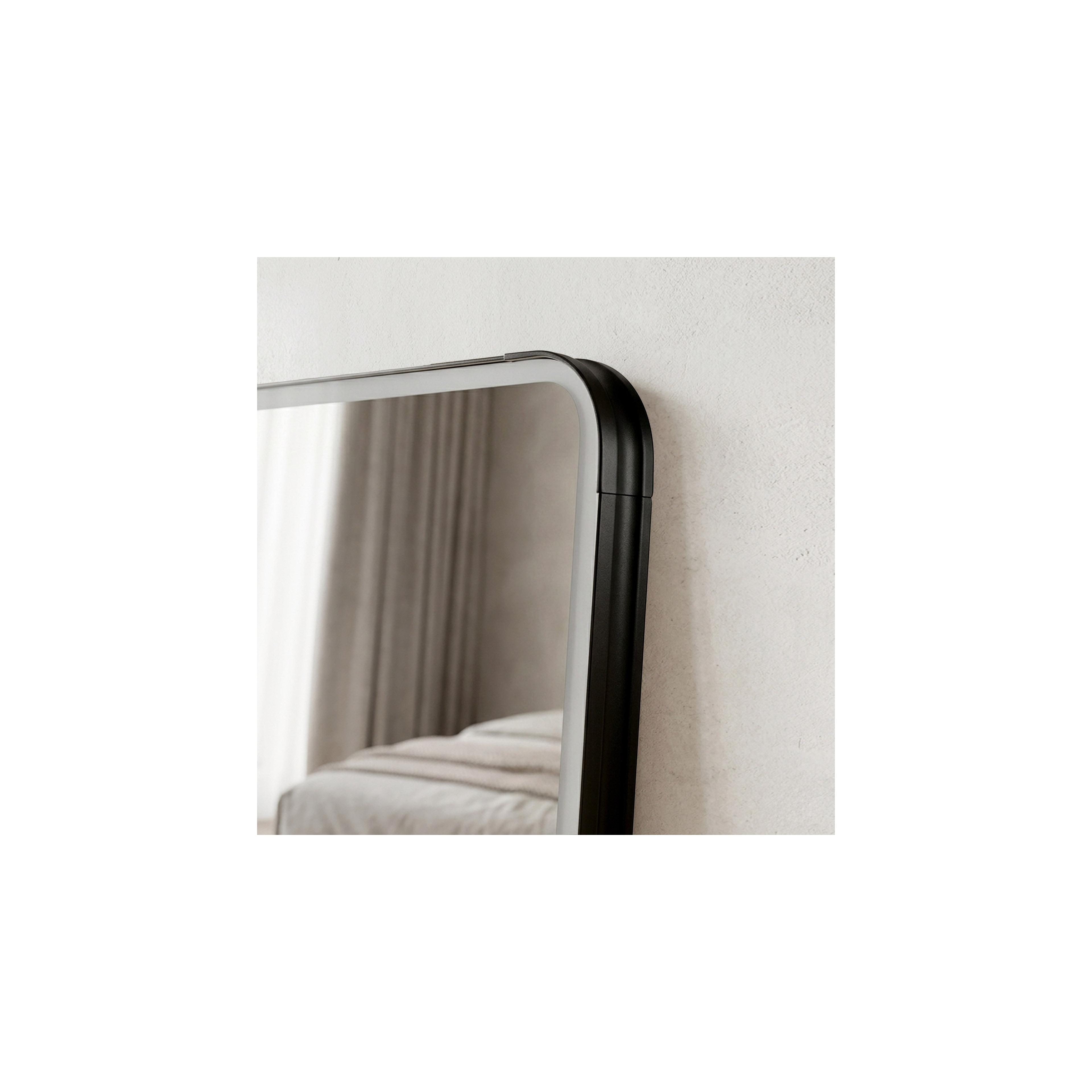 Mirror LED Classico 60x170cm Black