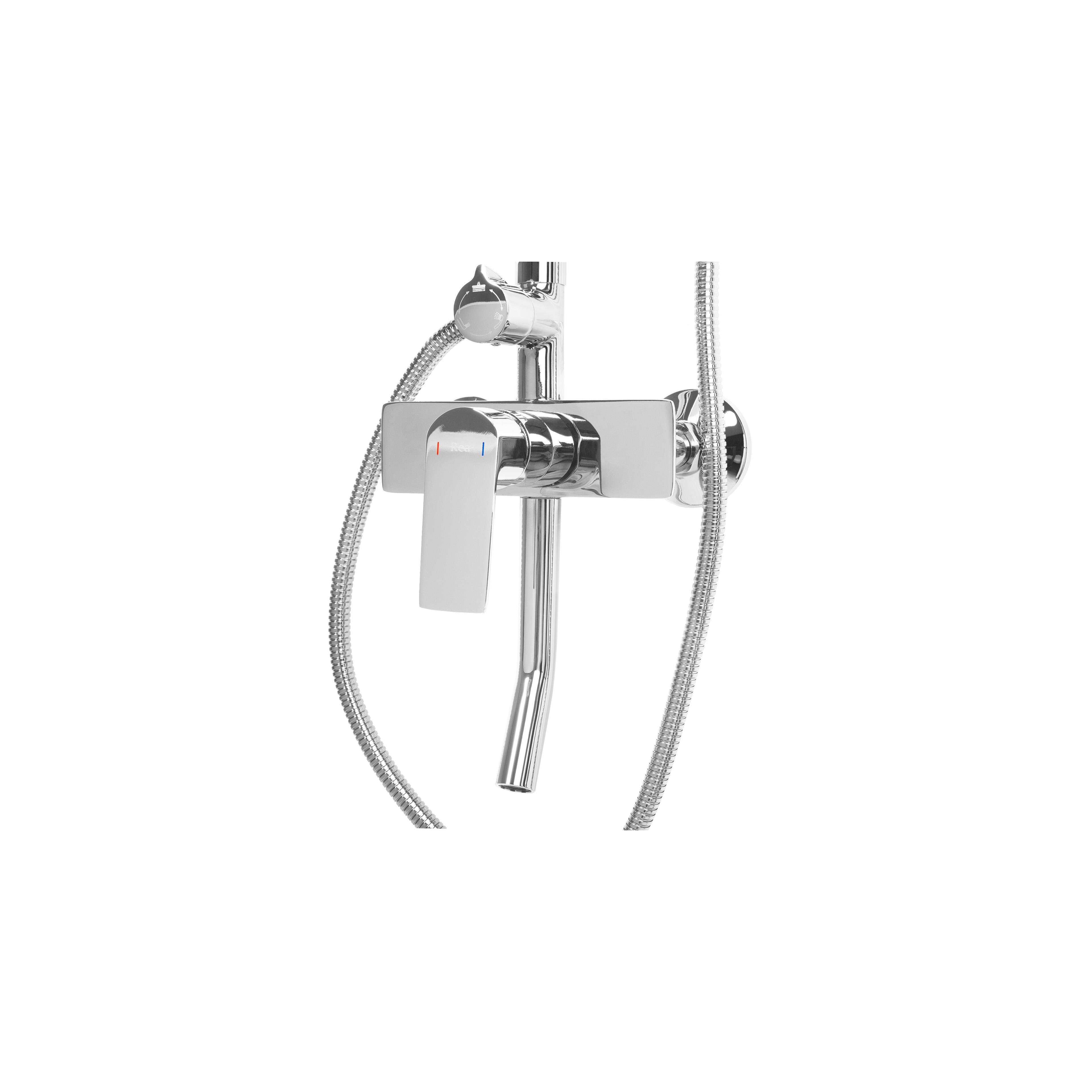 Kit de douche Rea Maximus Chrome