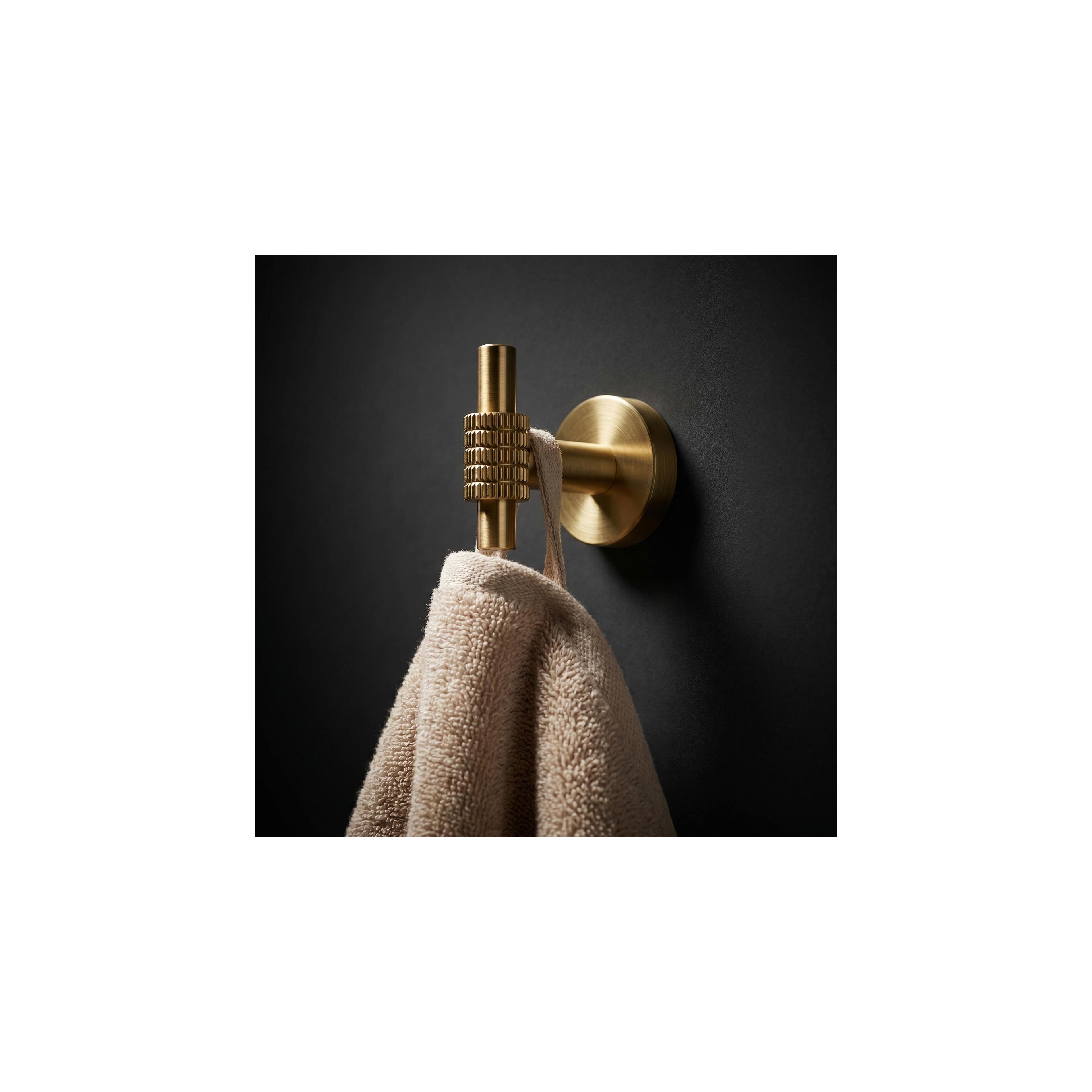 Bathroom hook 29104 Riwon Brush Gold