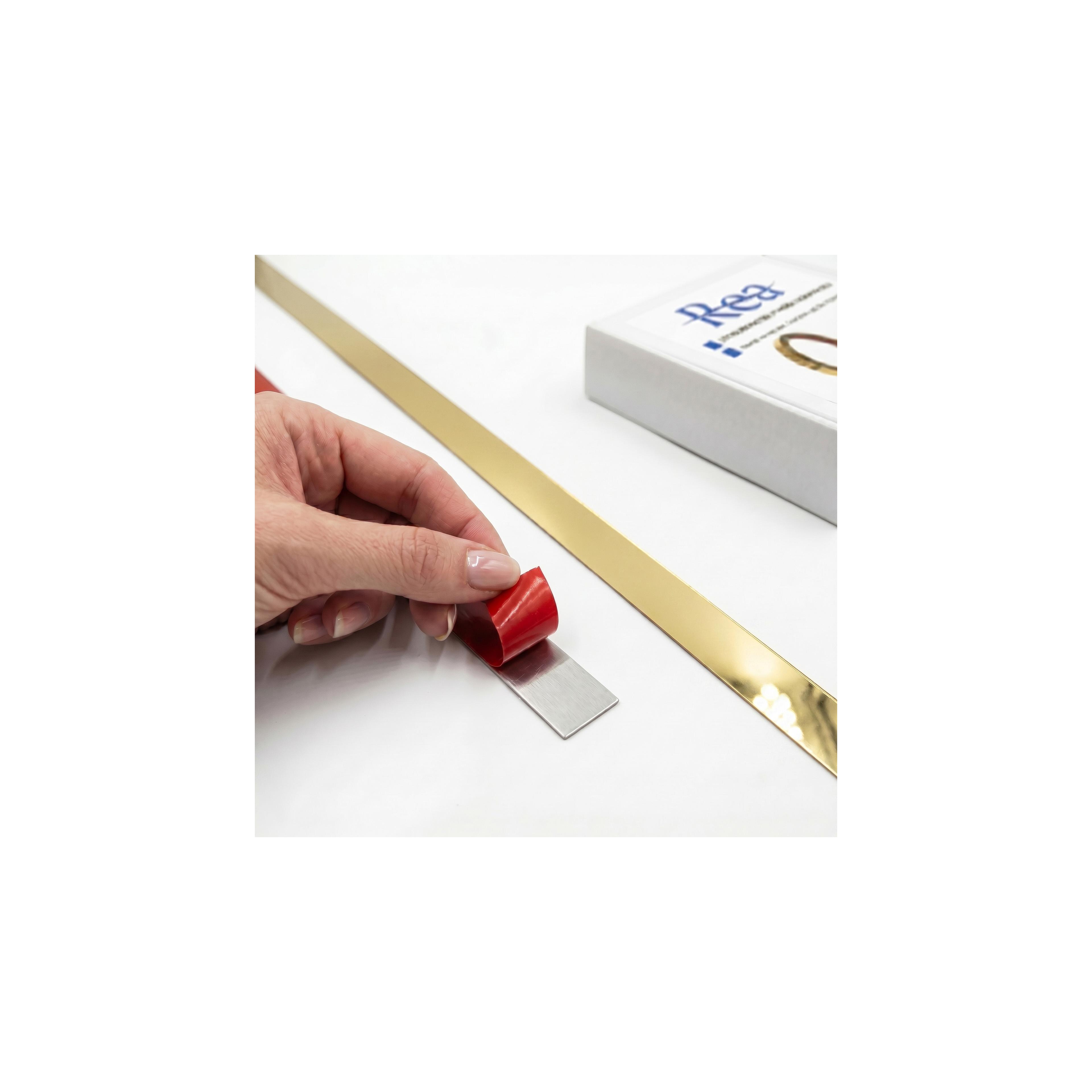 Self-adhesive decorative trim Rea P14454D 2cm Gold