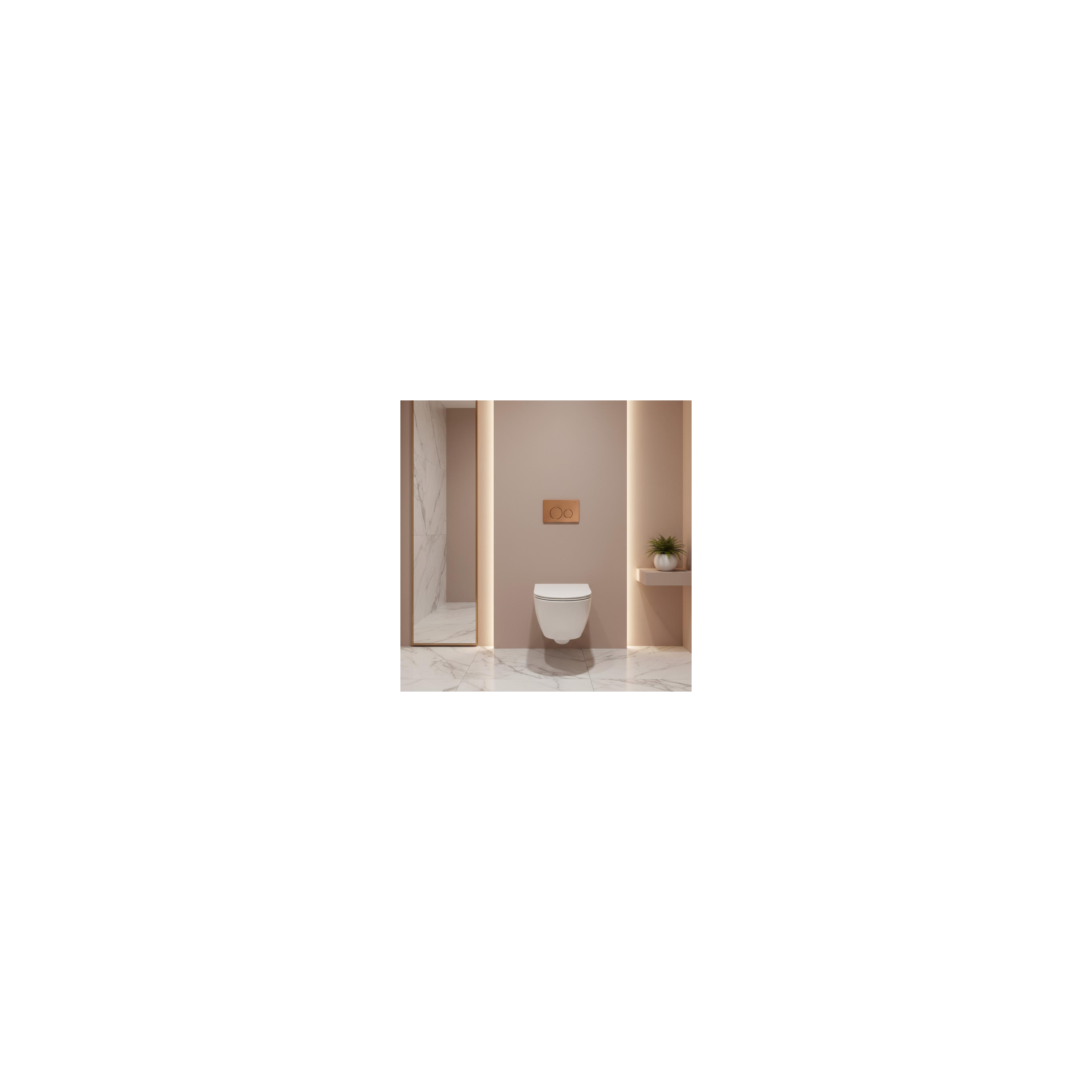 Plaque de commande WC type Rea I K011A-Q Copper Brush