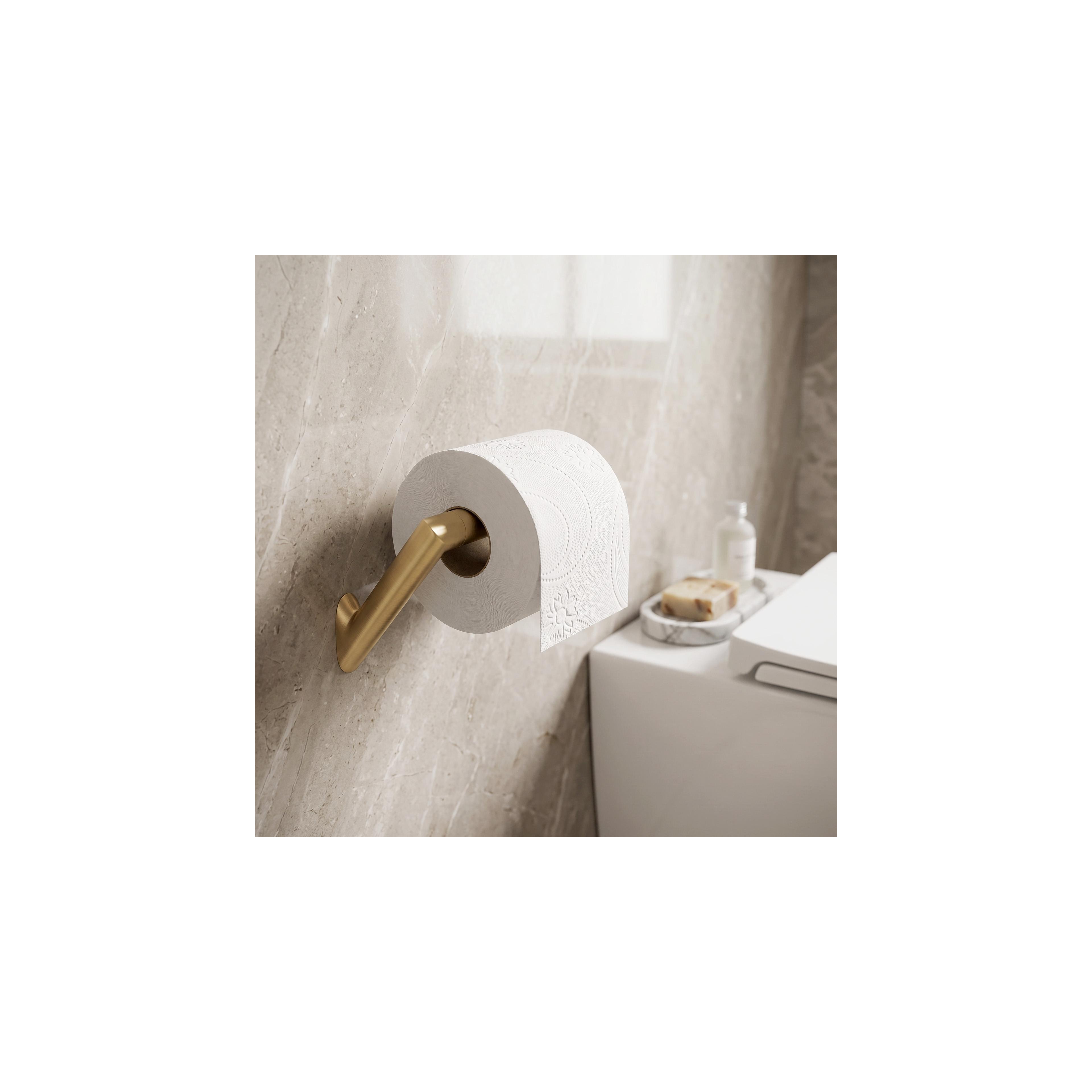 Toilet paper holder Will Brush Gold