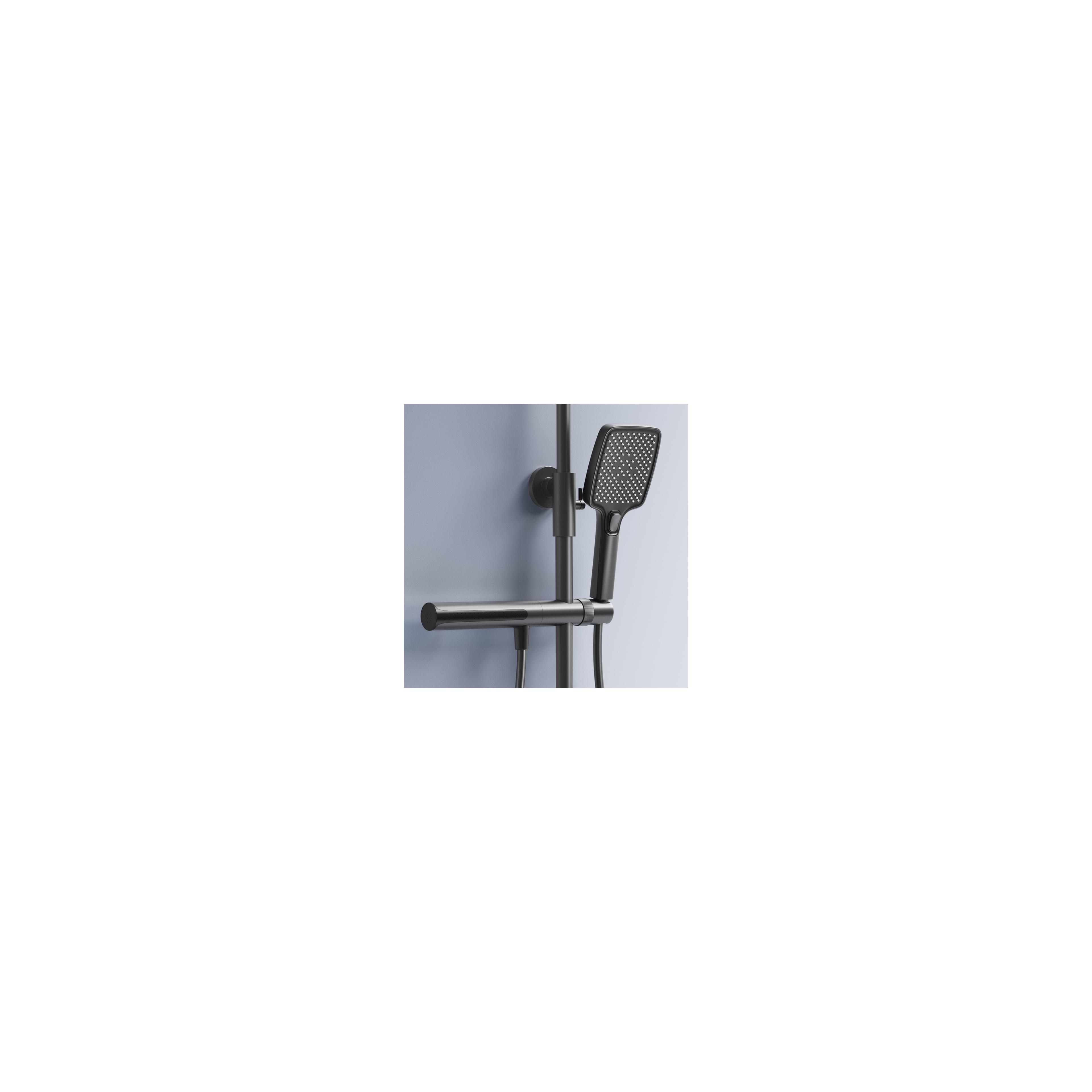 Shower set with thermostat REA Pedro Titanium