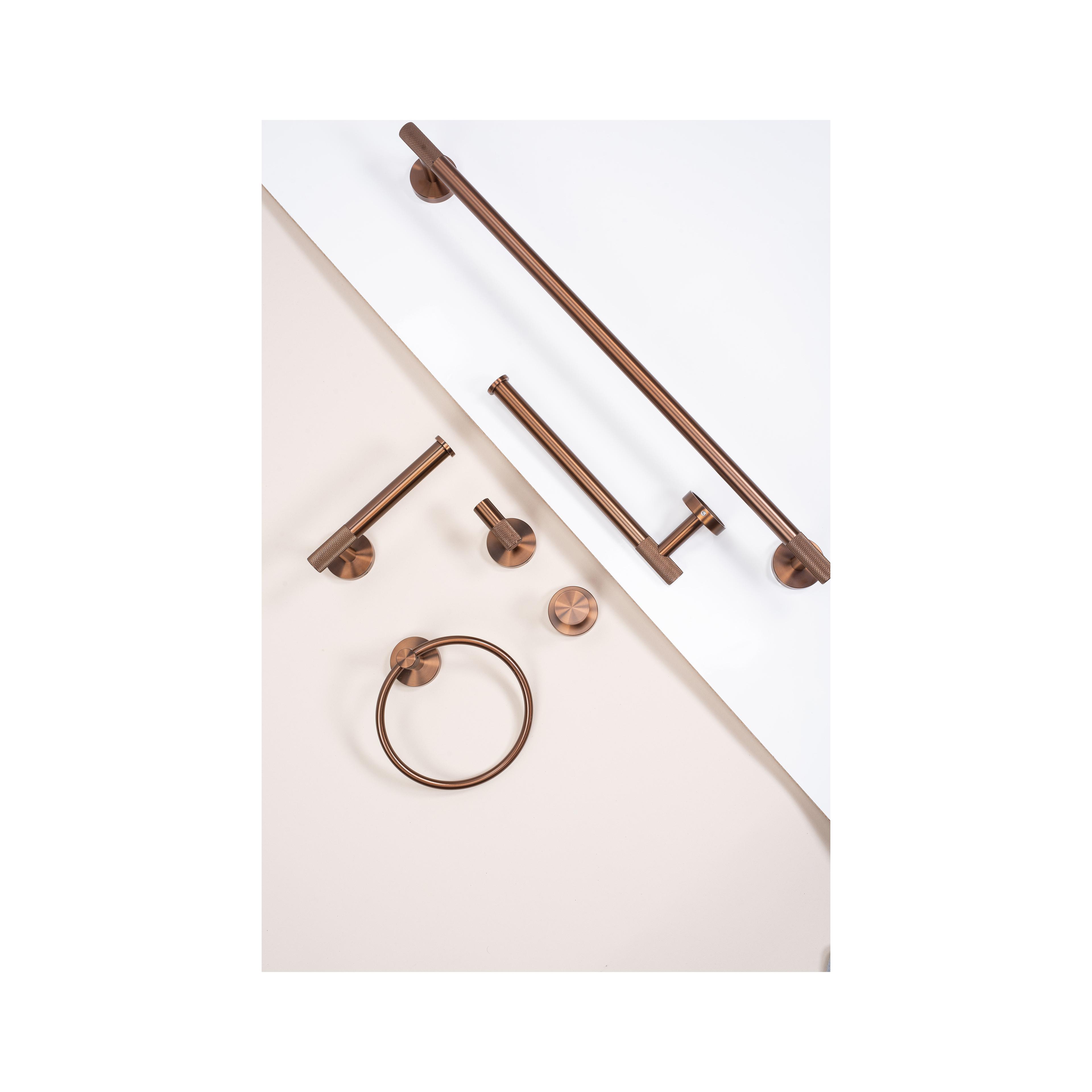 Vannas istabas pakaramais Ring 6610 Modern Brush Copper