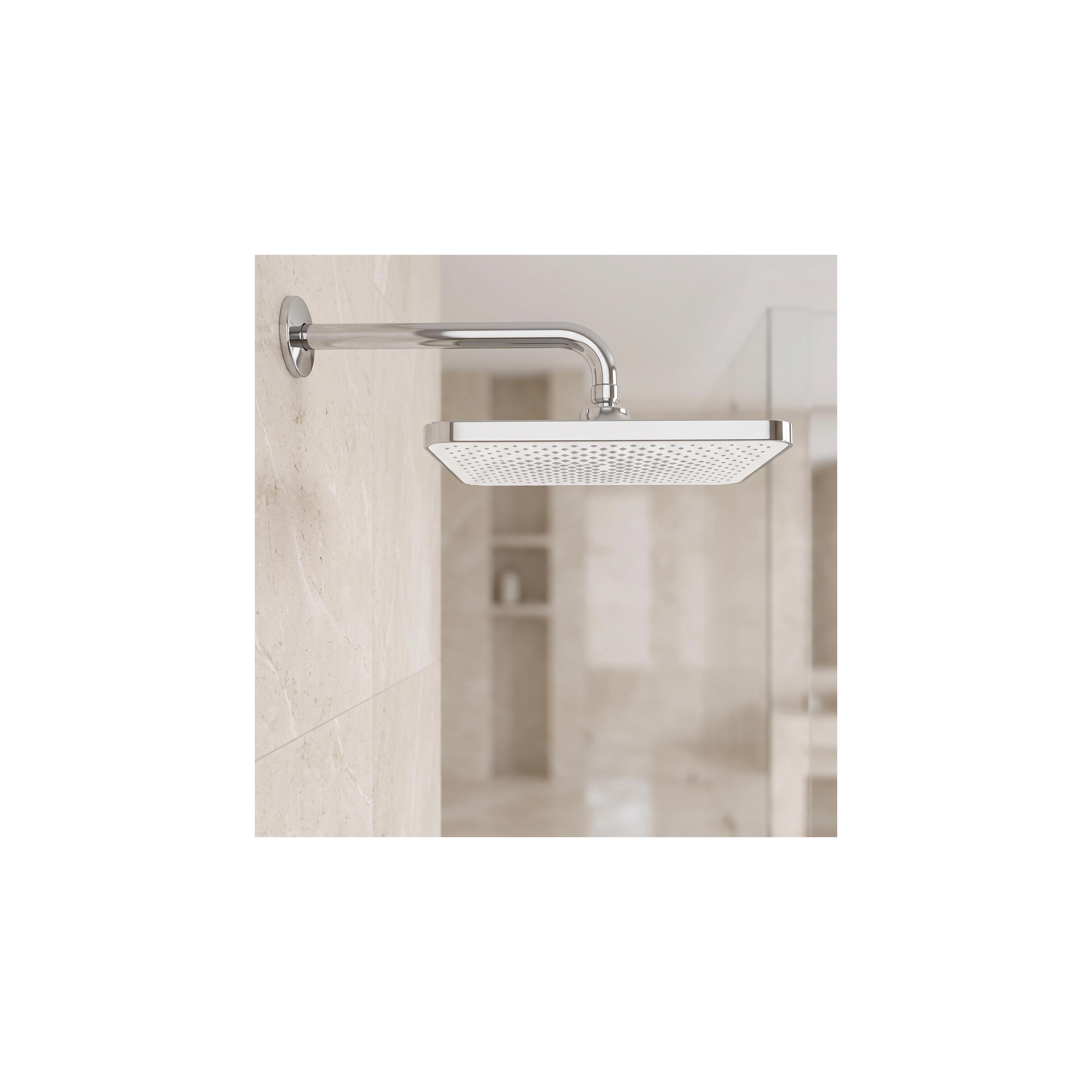 Pravokutna tuš ruža REA JS-032 Chrome