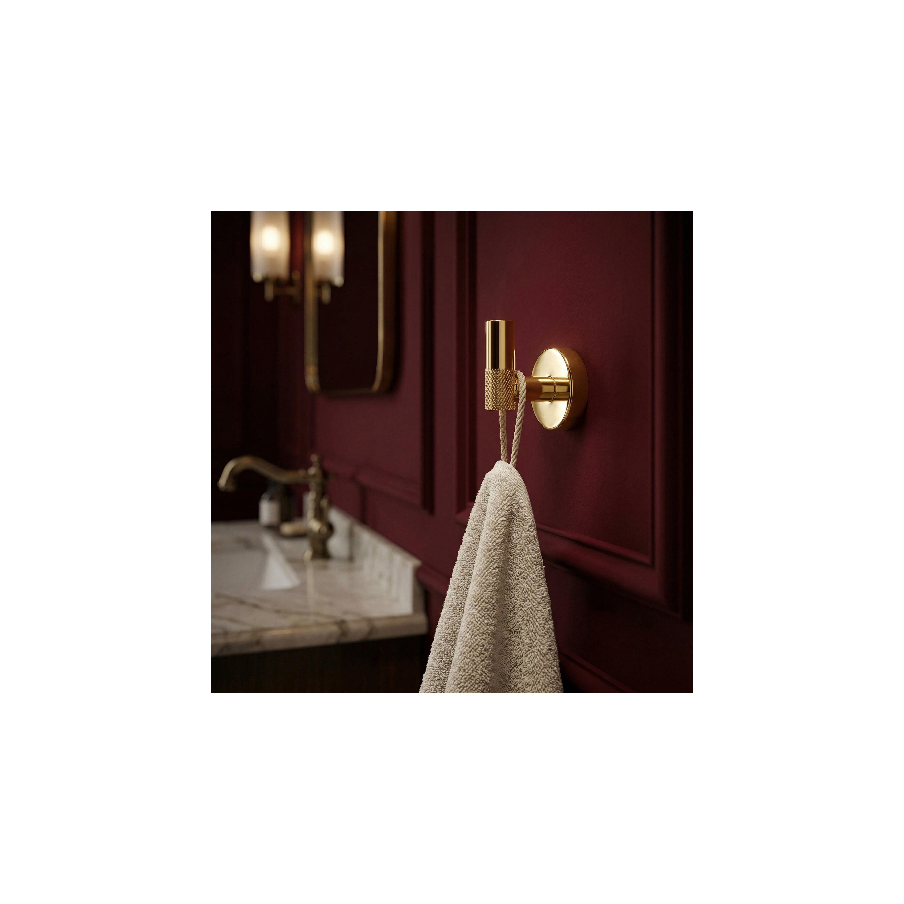 Bathroom hanger 6606 Modern Gold