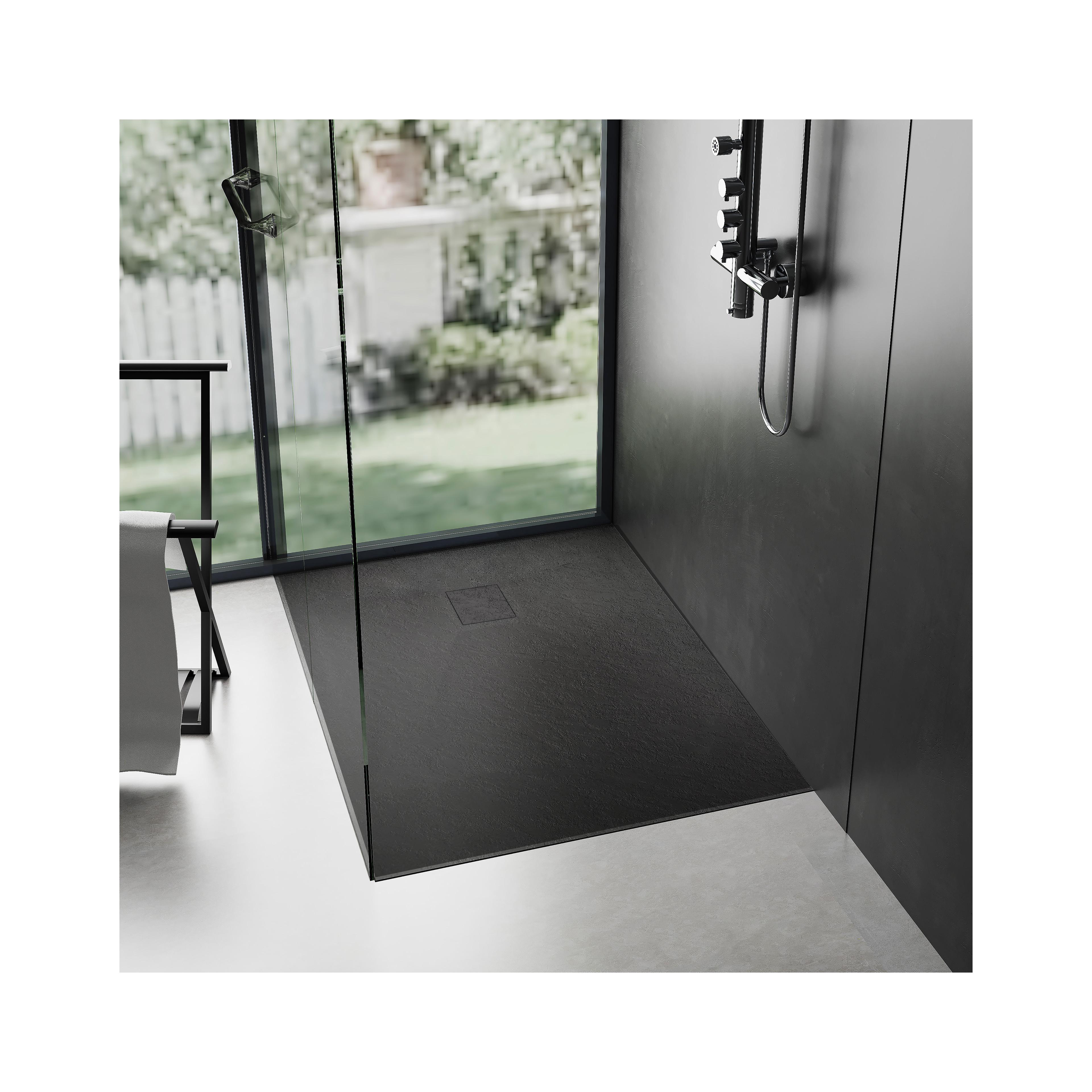 Shower tray Magnum Black 120x80