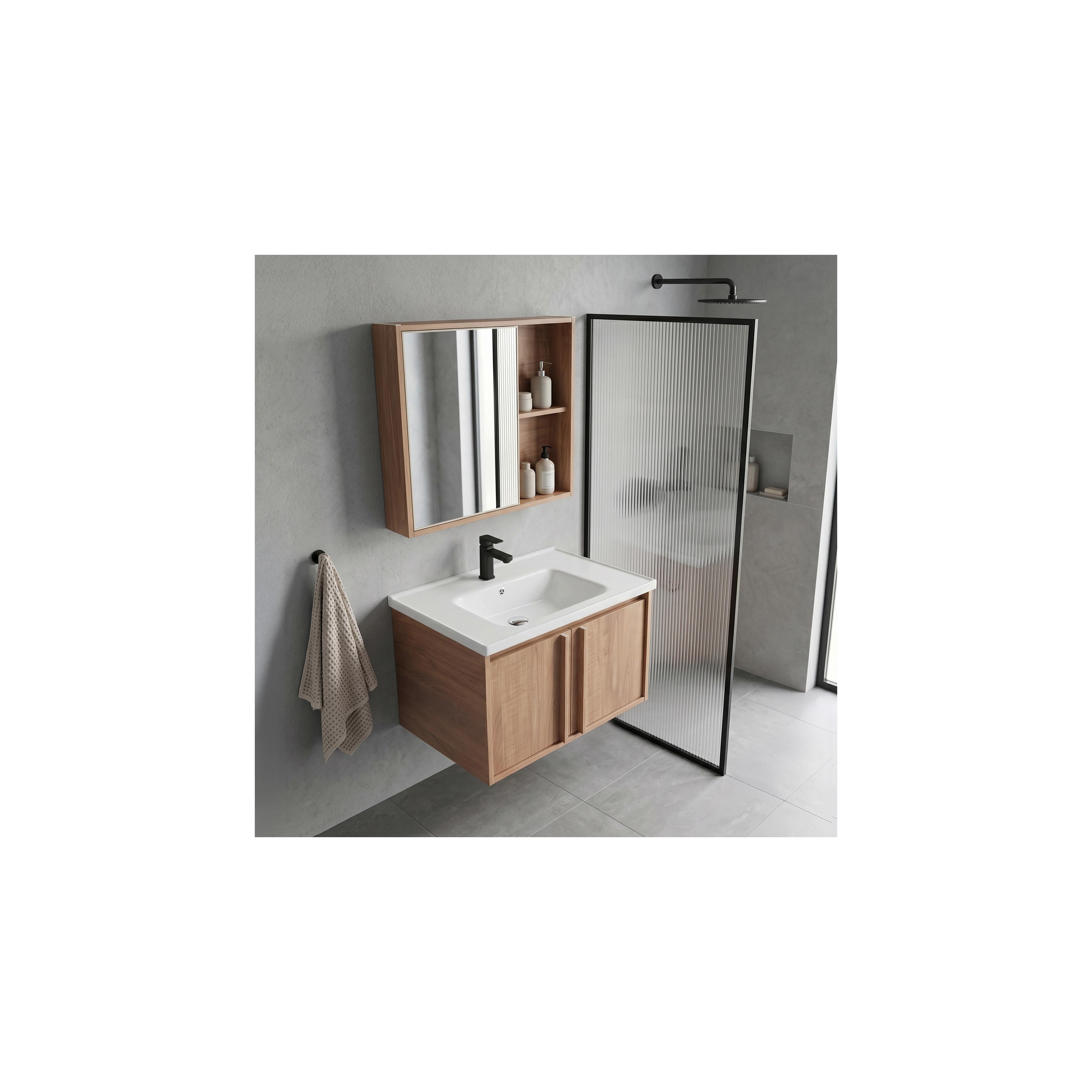 Set mobilier de baie cu lavoar Gama T25023 HHL 60CM