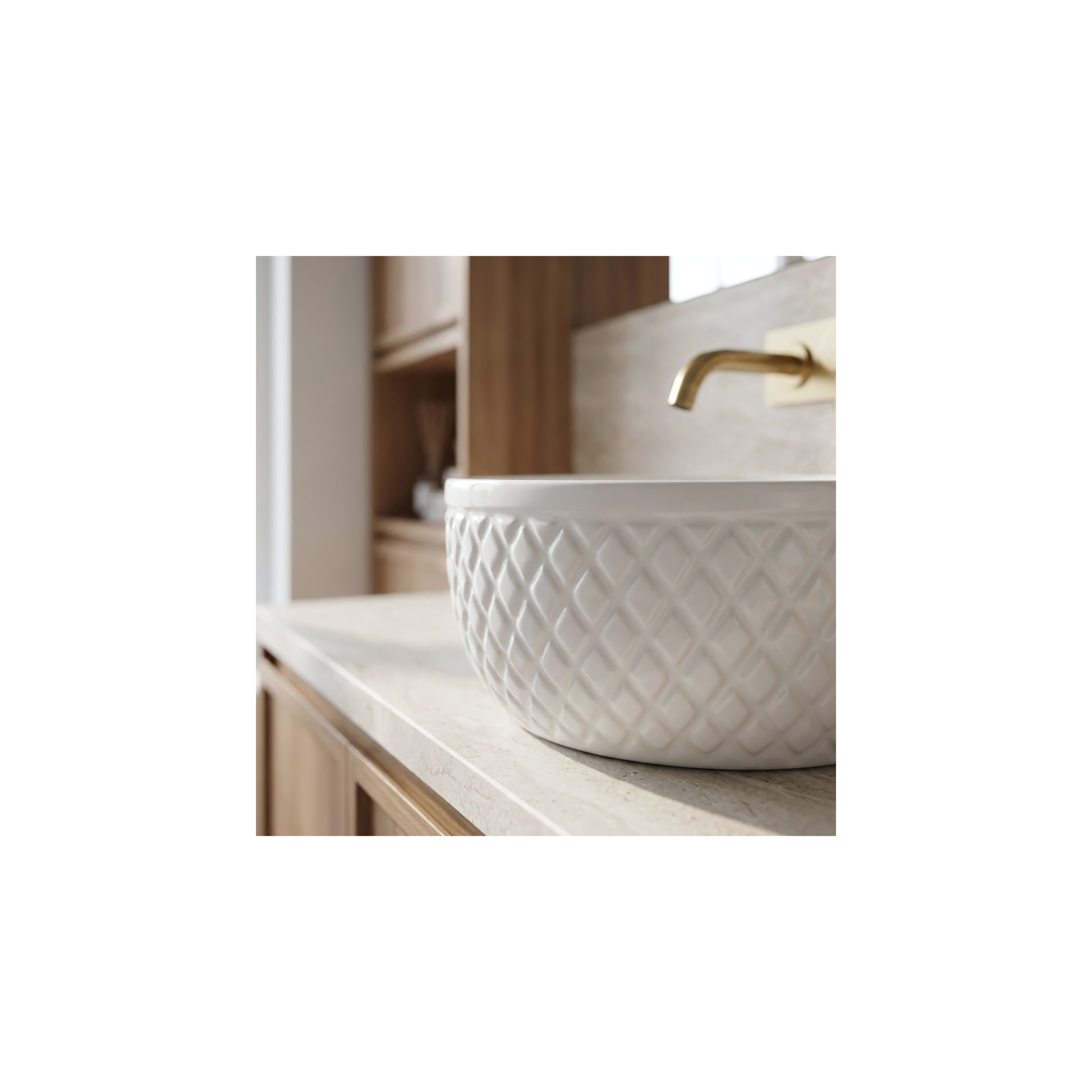 Countertop washbasin Rea Galaxy