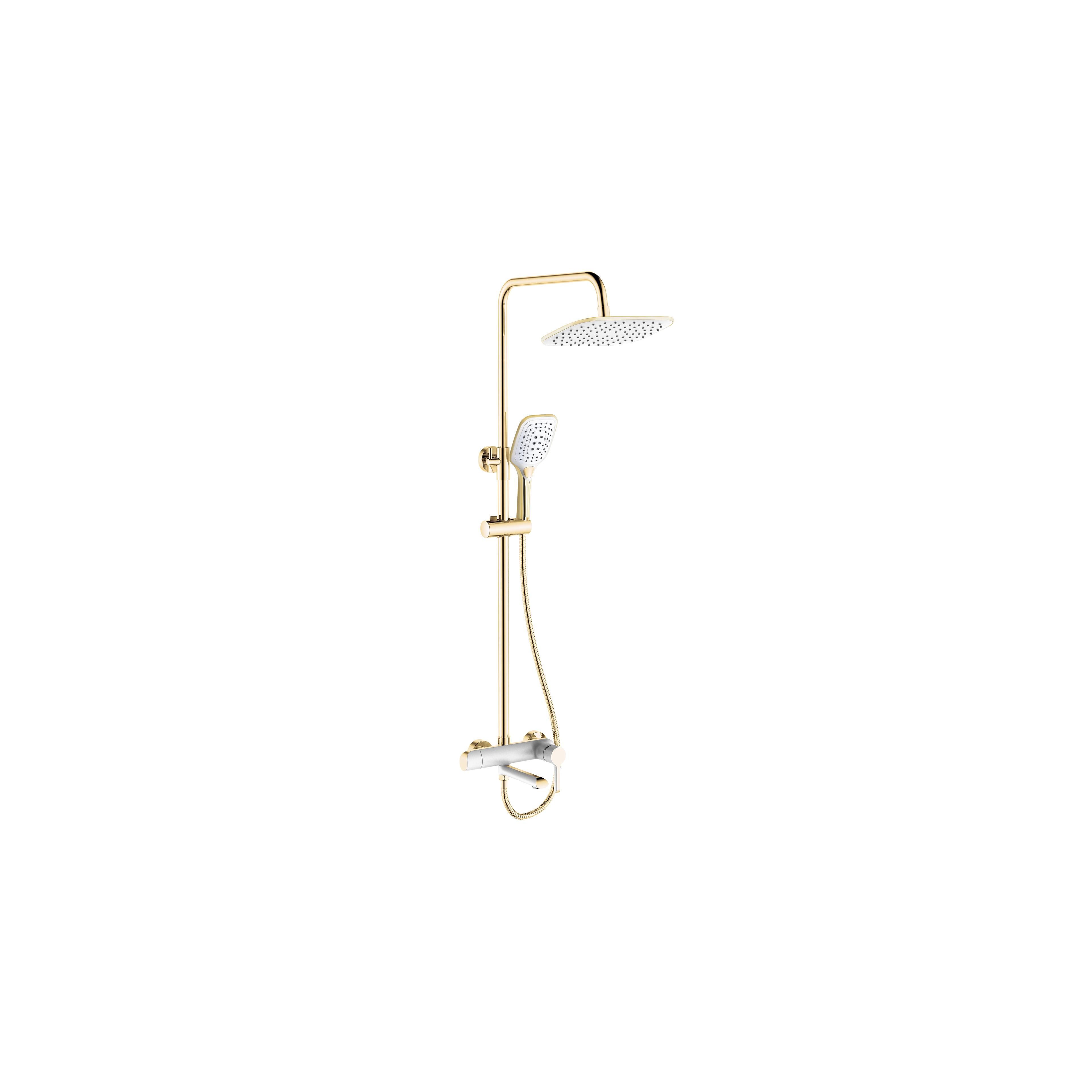 Shower set REA MELIA  WHITE GOLD