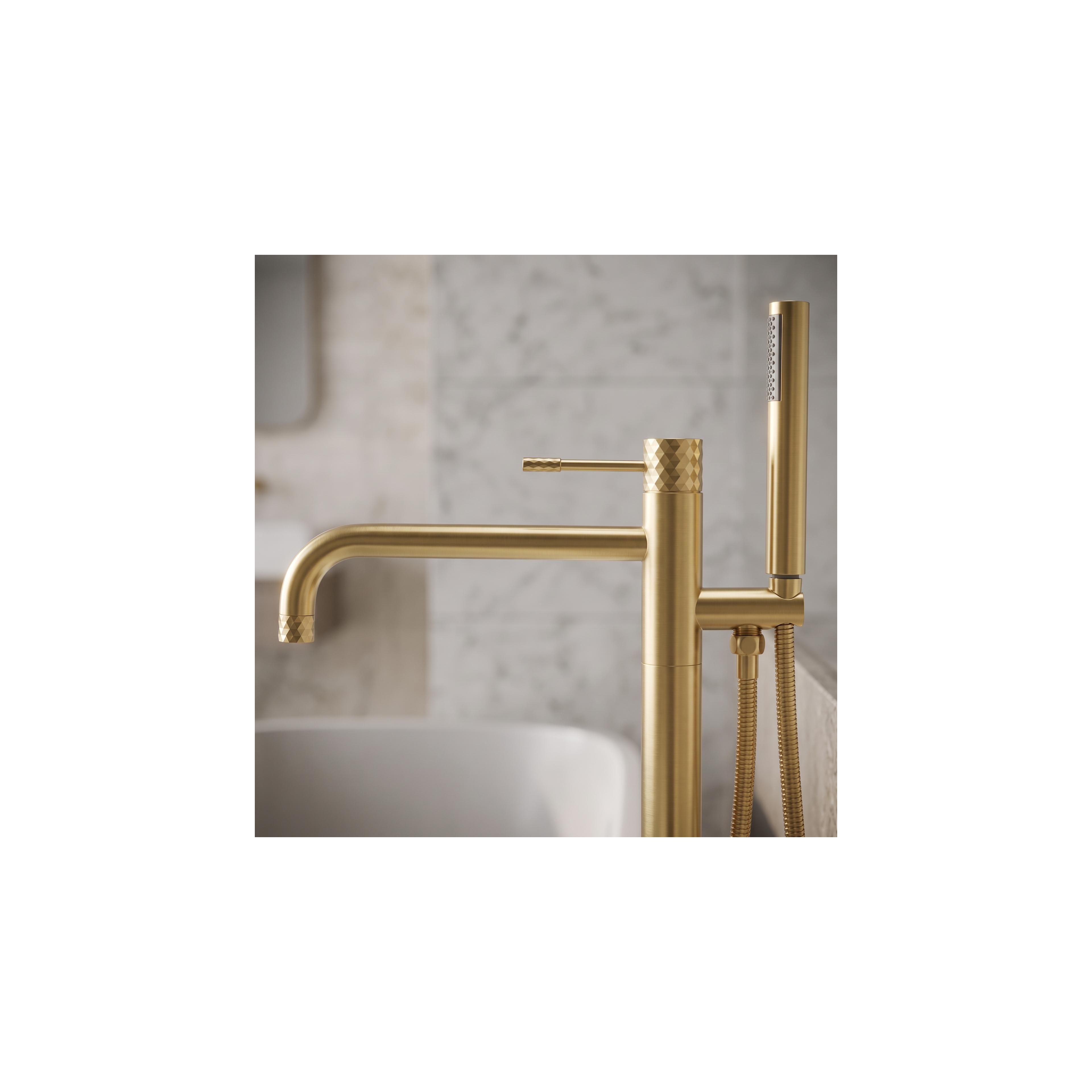 Vabalt seisev segisti Rea Lungo Diamond Brush Gold