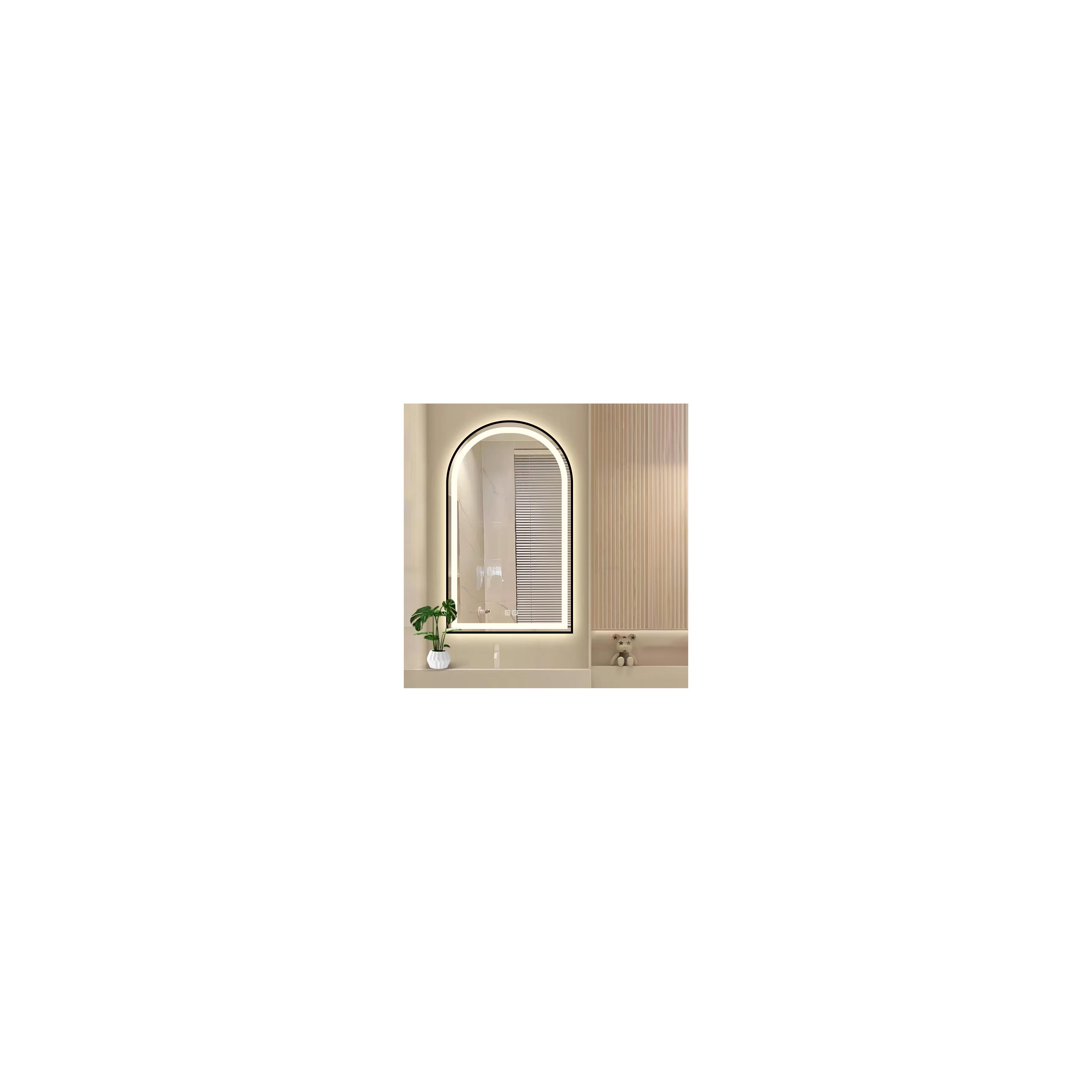 Spiegel LED 60x100cm DASH BLACK