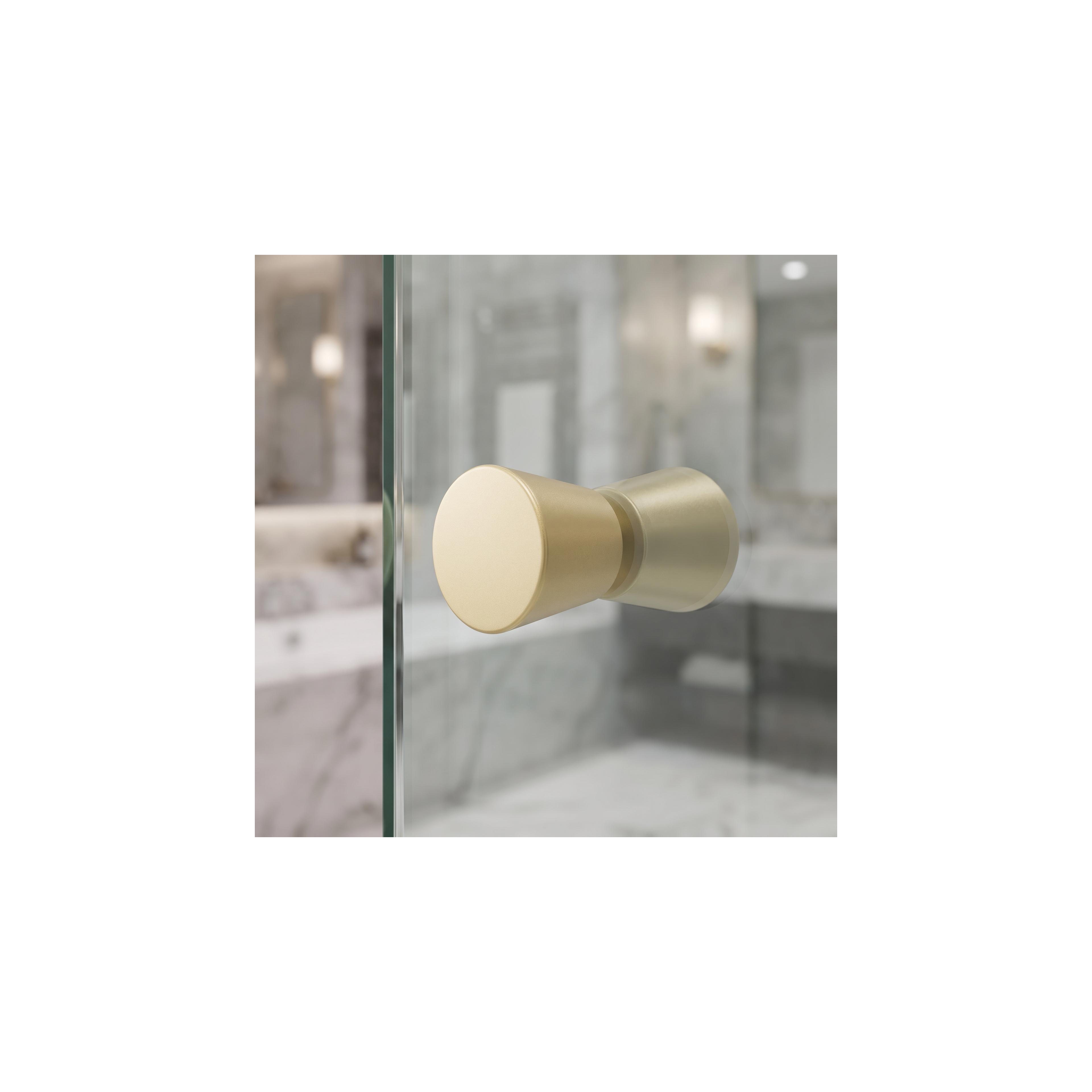 Дръжка за врата на душ кабина Rea 03 Brushed Gold