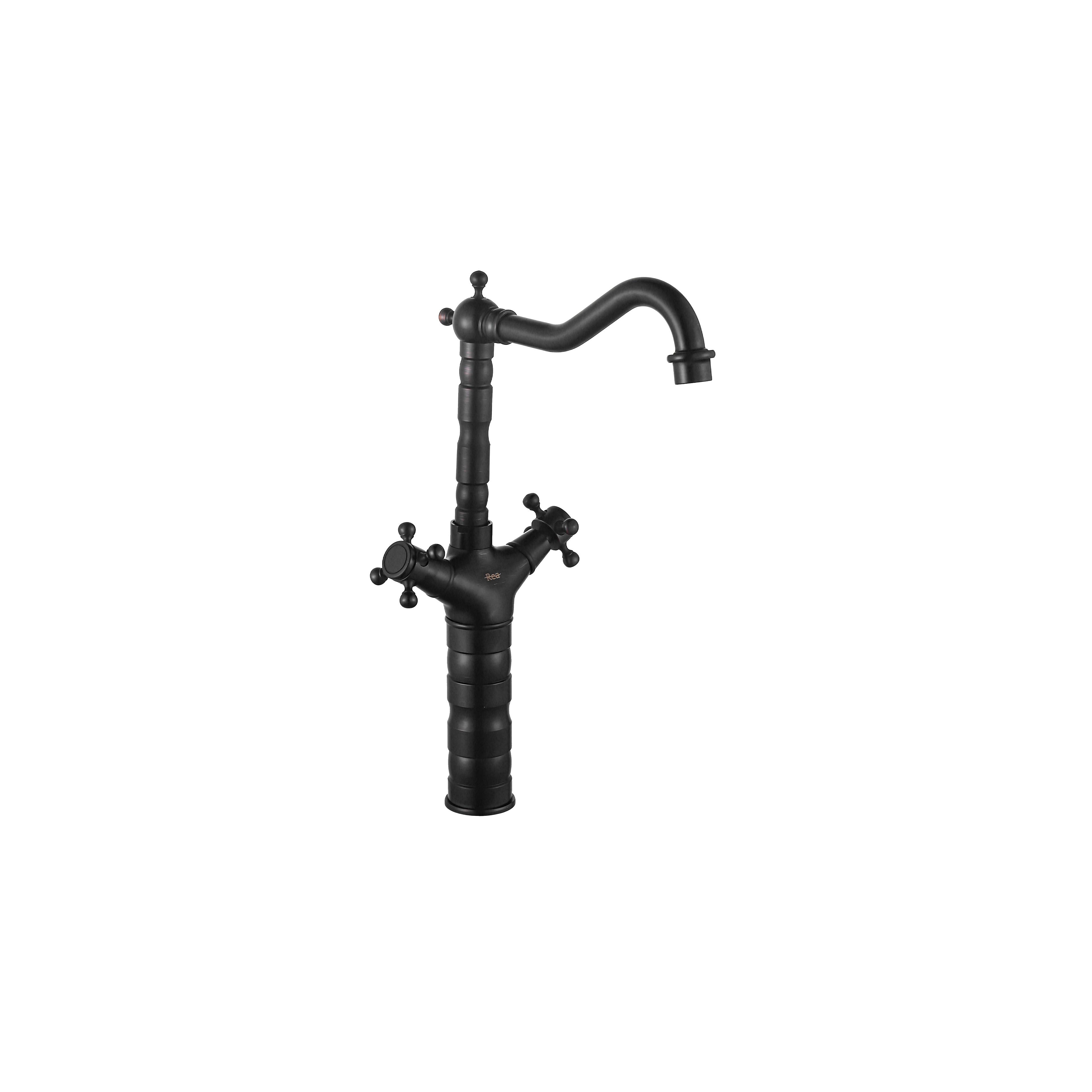 Waschbeckenarmatur Küchenarmatur Rea Rustico Old Black